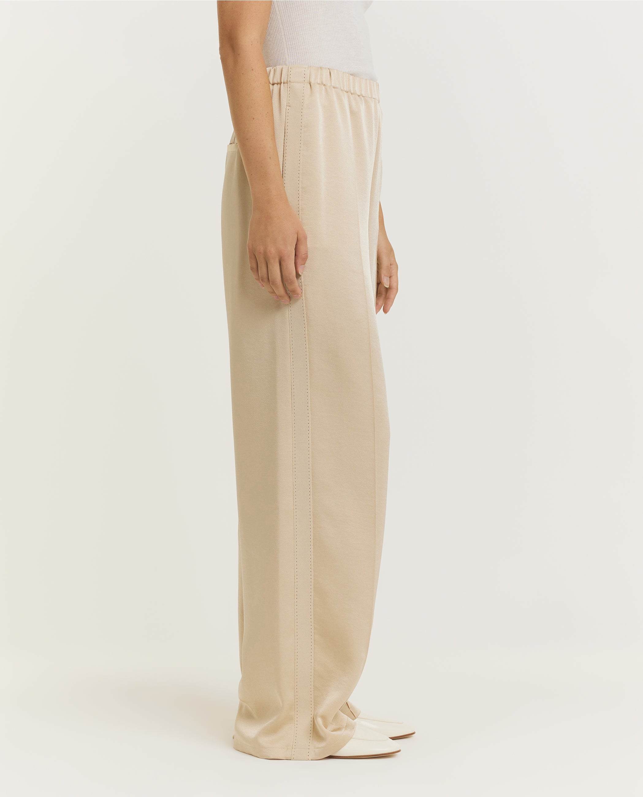 Side Strap Broek - Lichtbruin