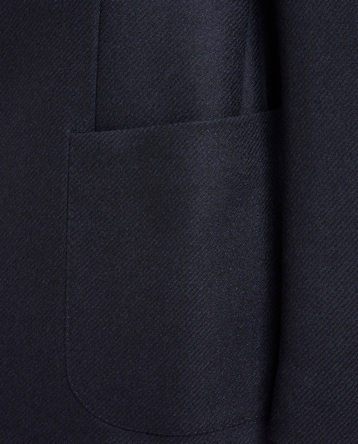 Tweed Wollen Jasje - Donkerblauw