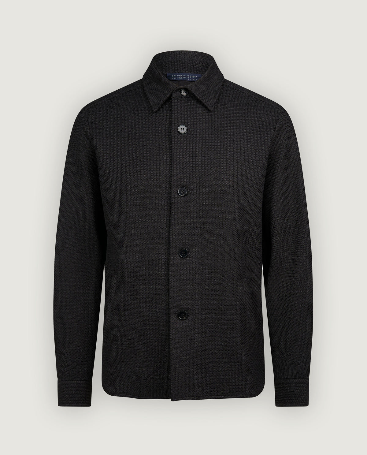 Honeycomb Overshirt - Donkergrijs