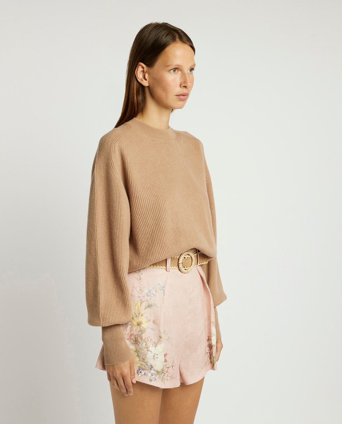 Wool-silk sweater