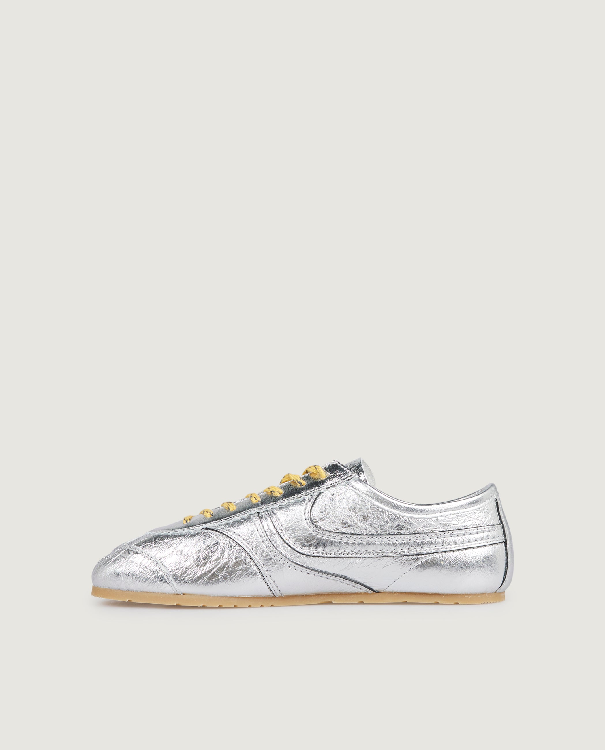 Metallic Sneakers - Zilver