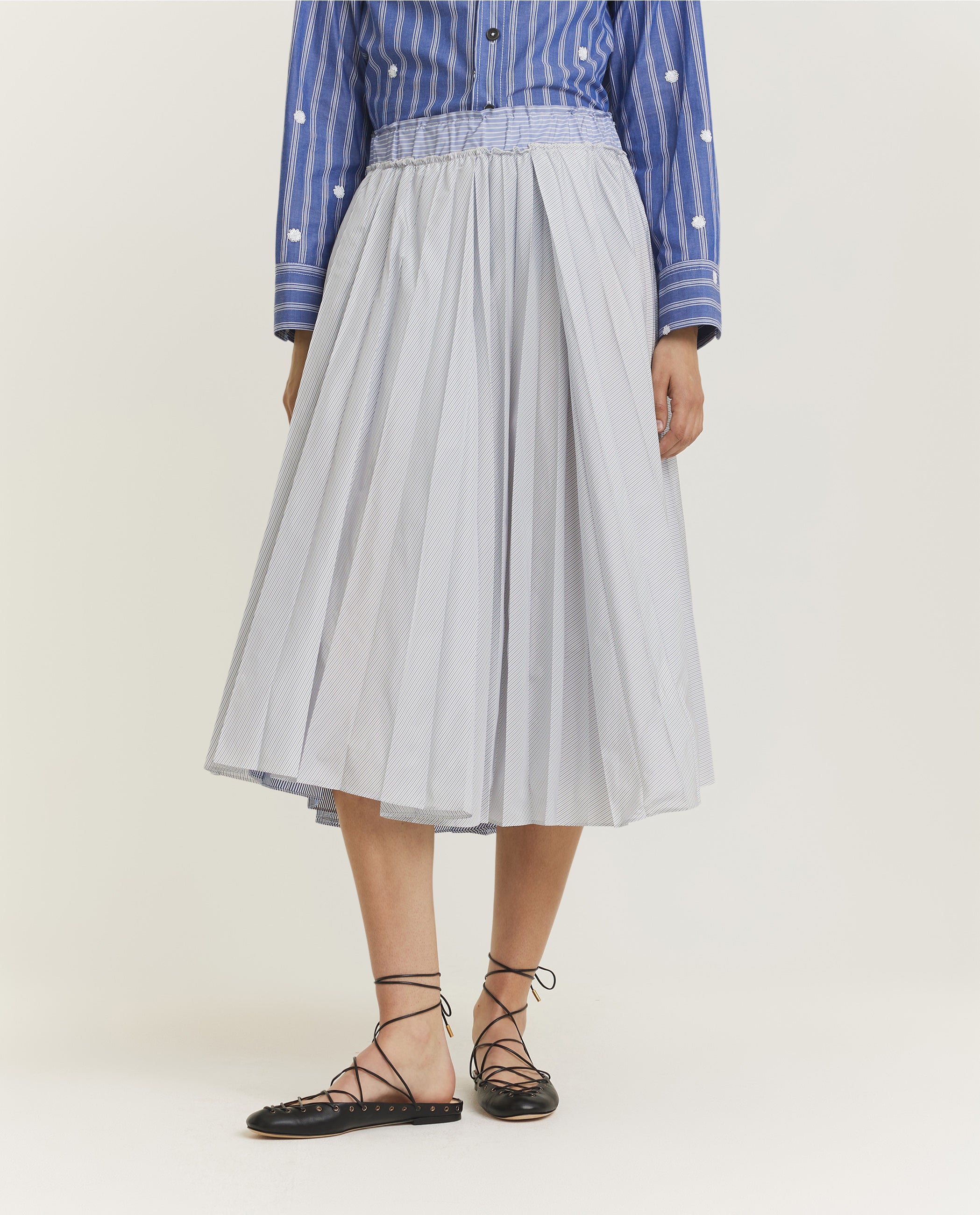 Triple Striped Skirt