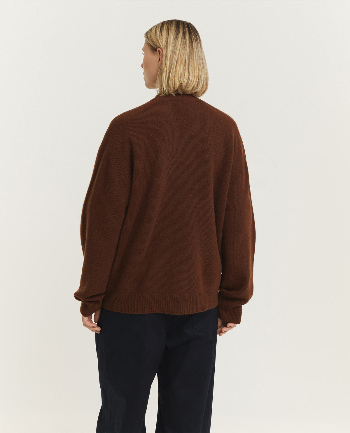 Zacht Wollen Vest - Bruin