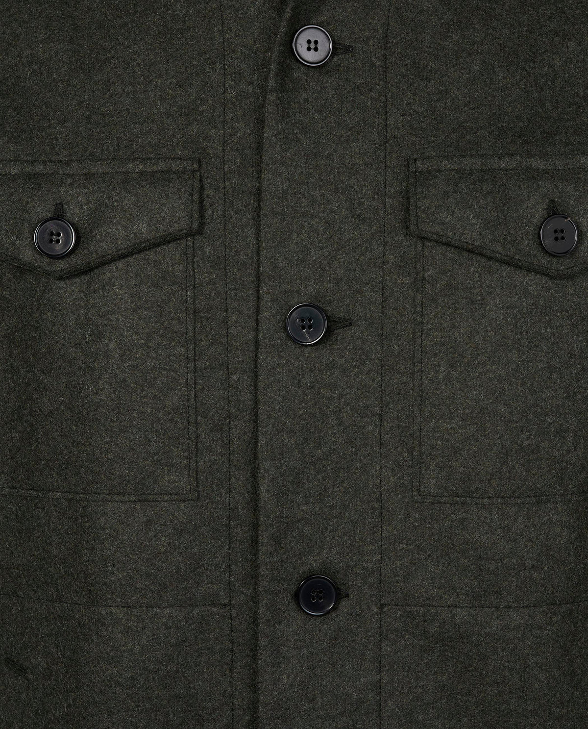 Cashmere Overshirt - Groen