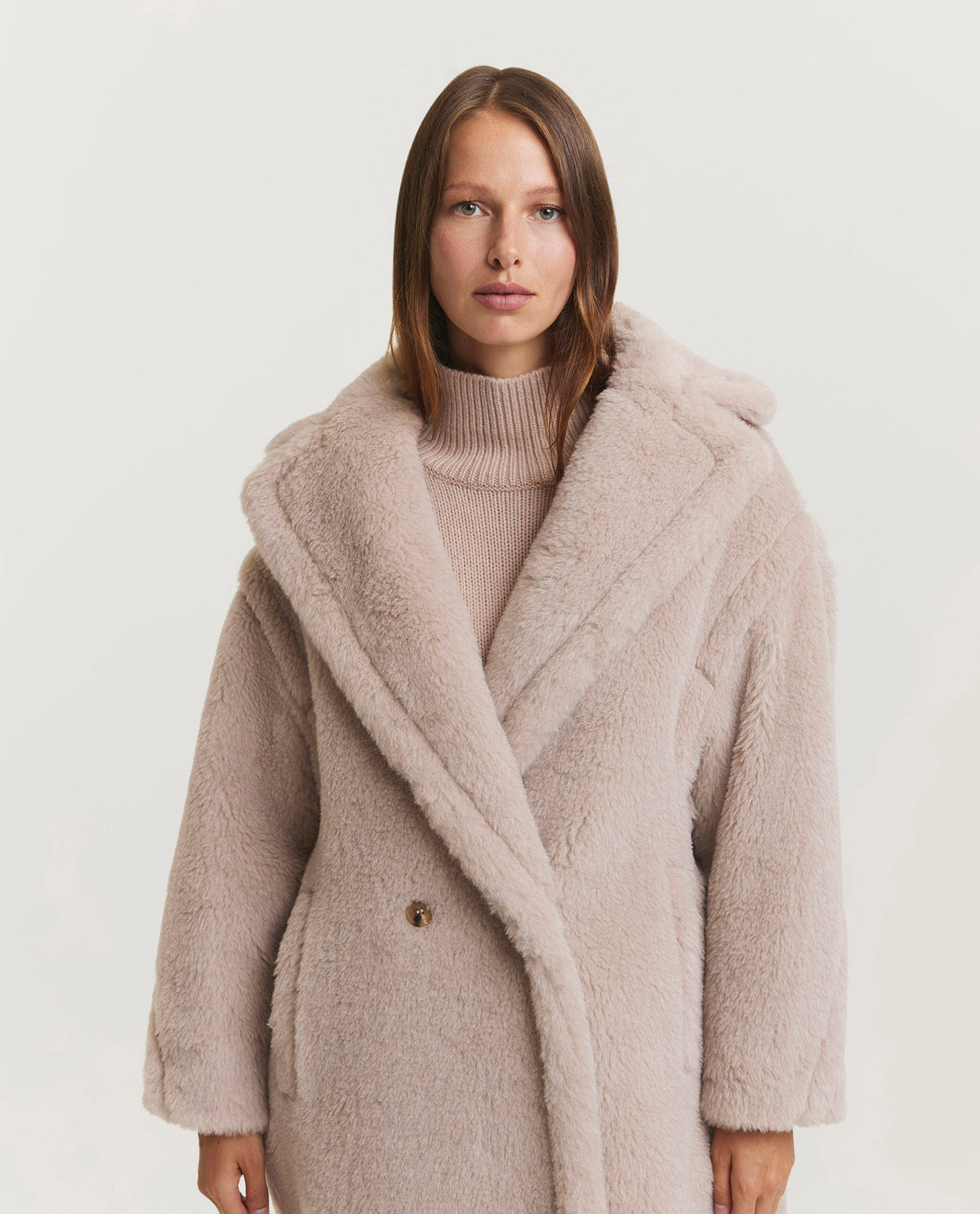 Oversized Teddy Coat