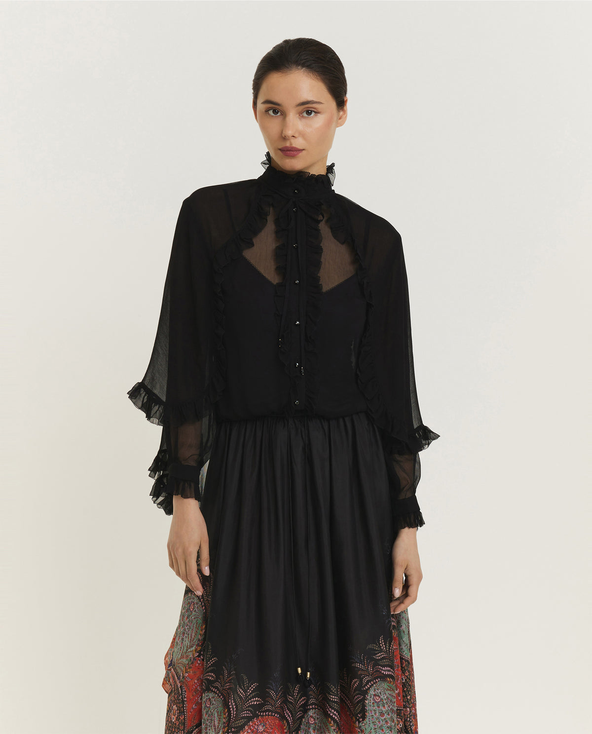 Illuminate Cape Shirt