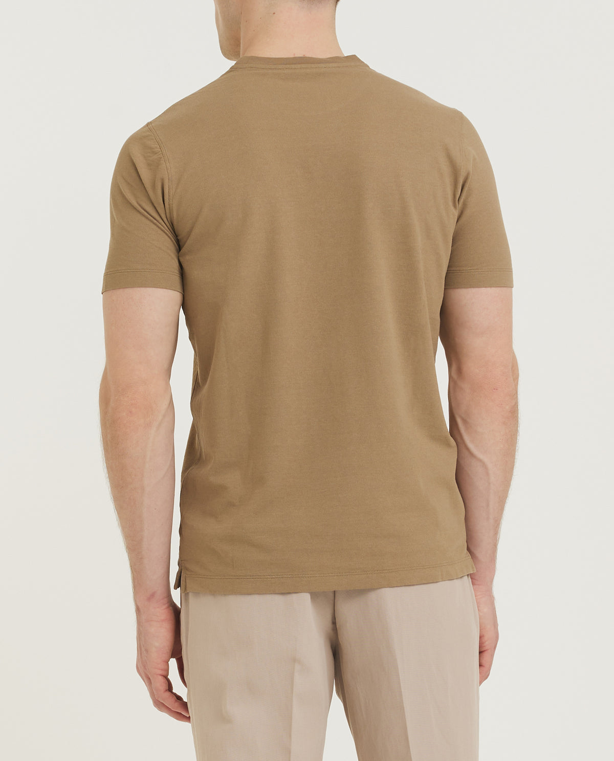 Ice Cotton T-Shirt - Lichtbruin