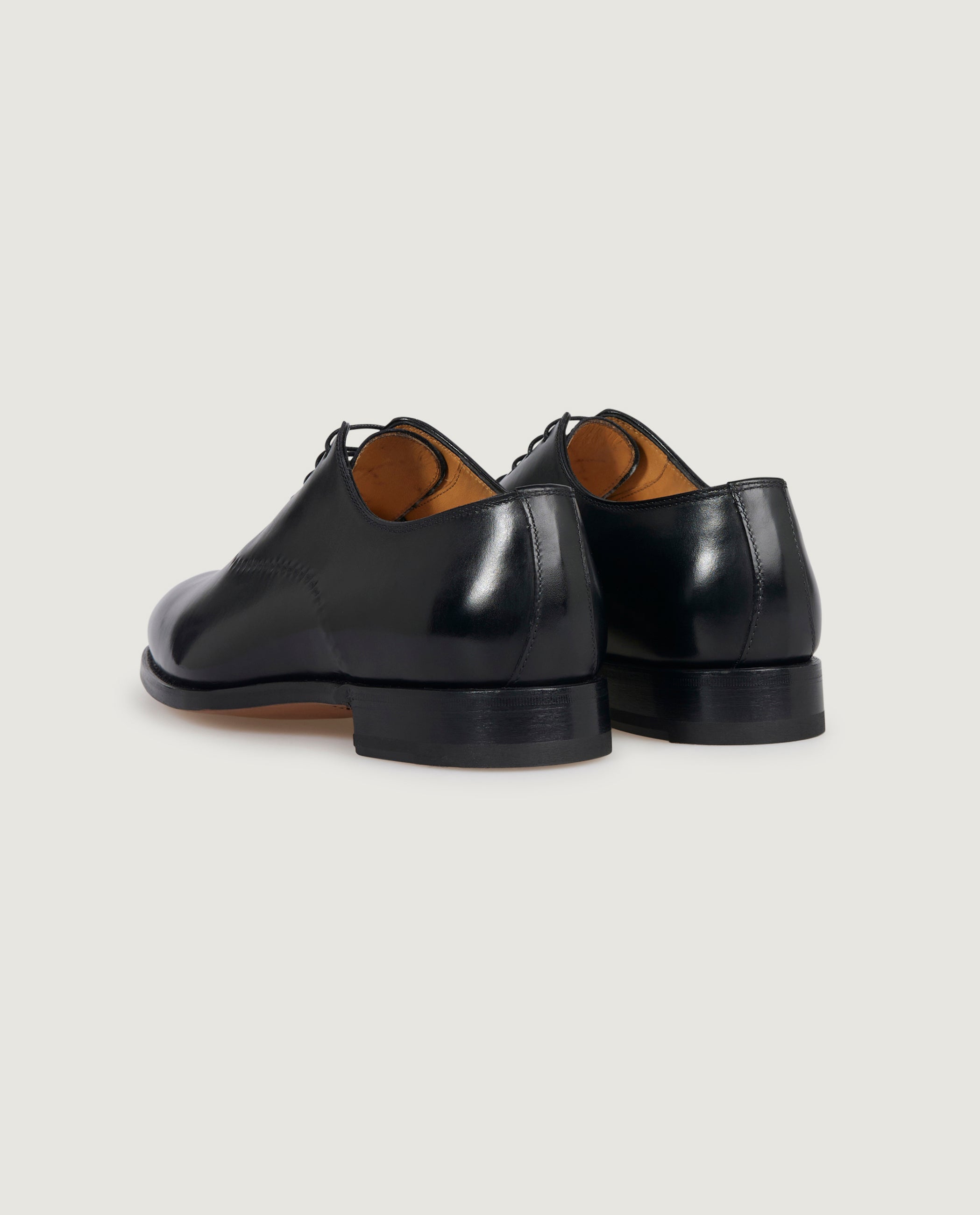 Reversed Stiched Oxfords - Zwart