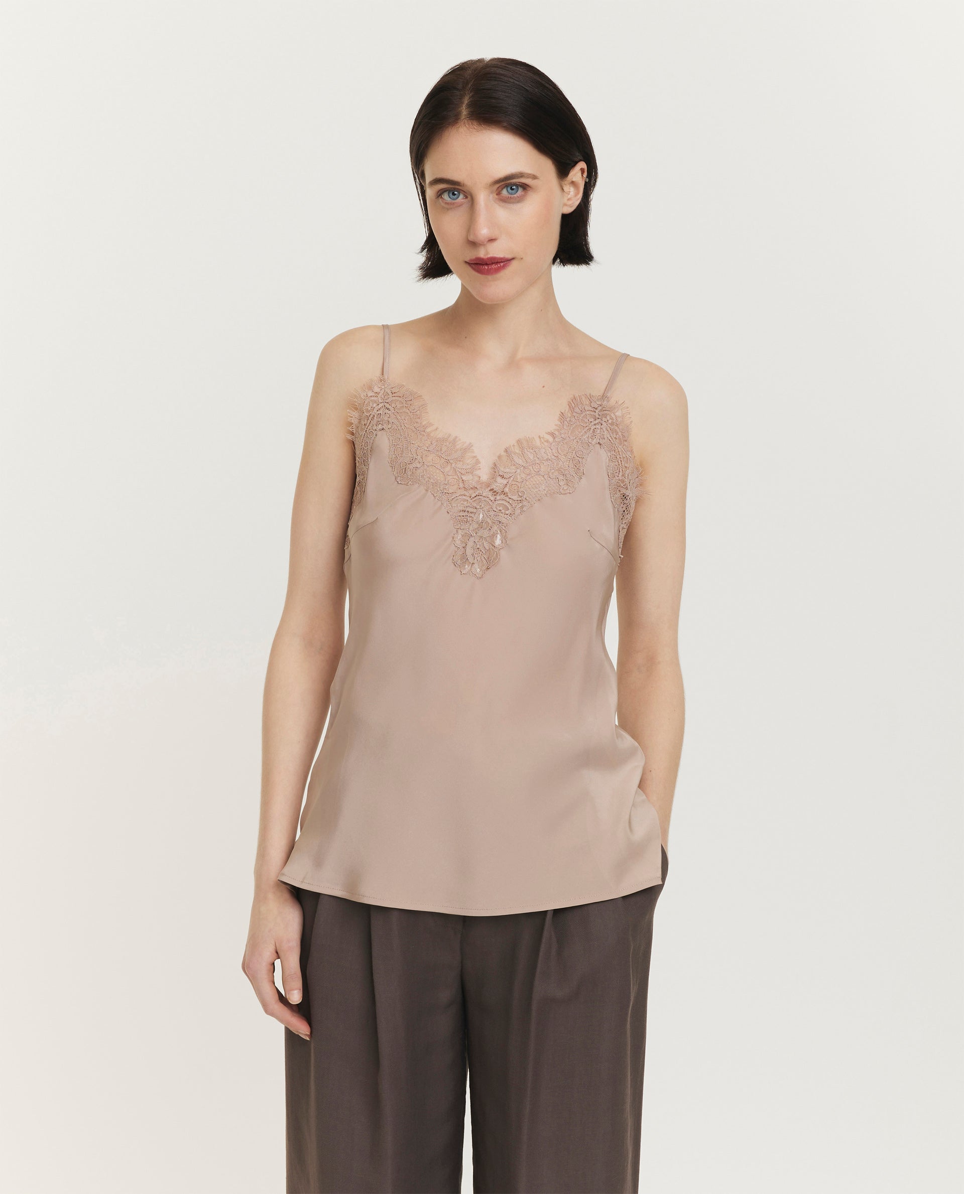 Silk Laced Top