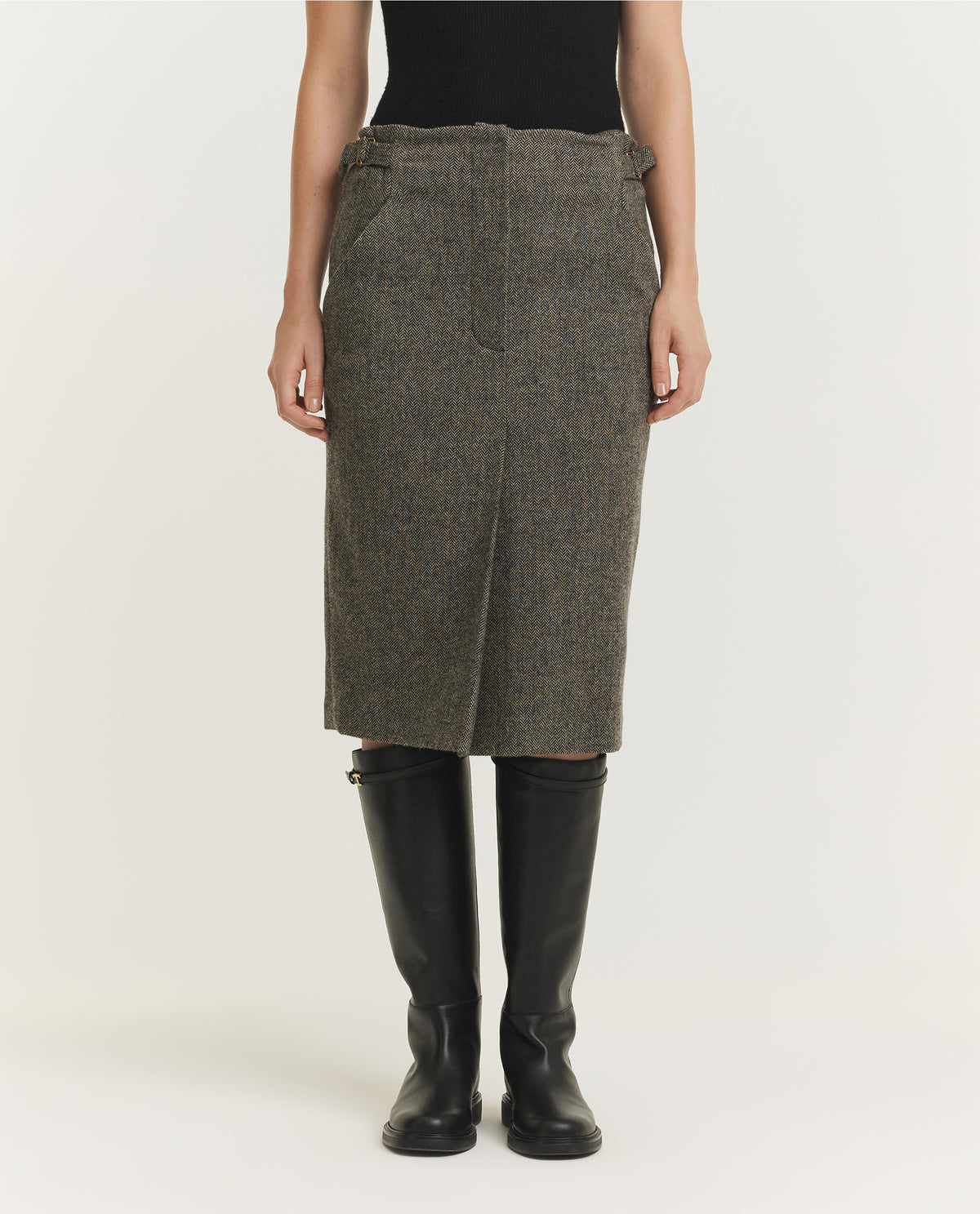 Patroon Kokerrok - Grijs