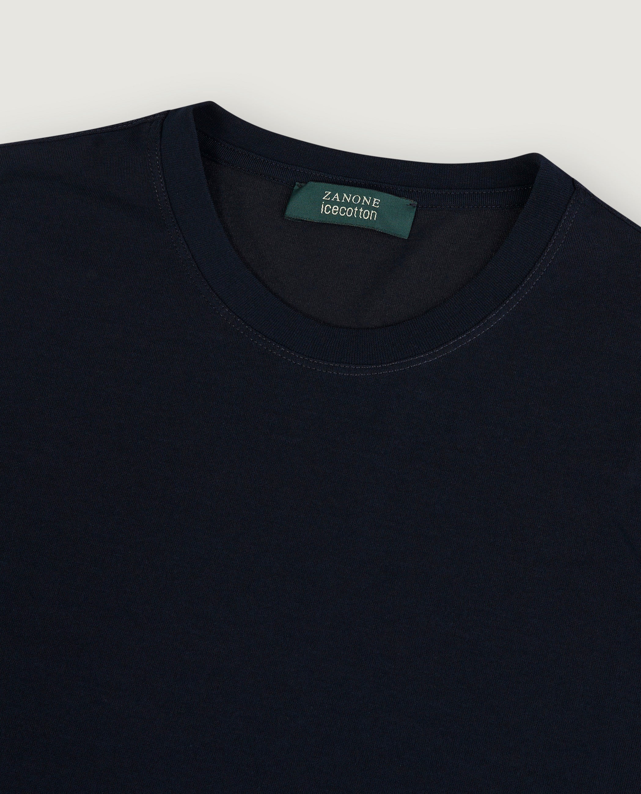 Ice Cotton T-Shirt - Donkerblauw