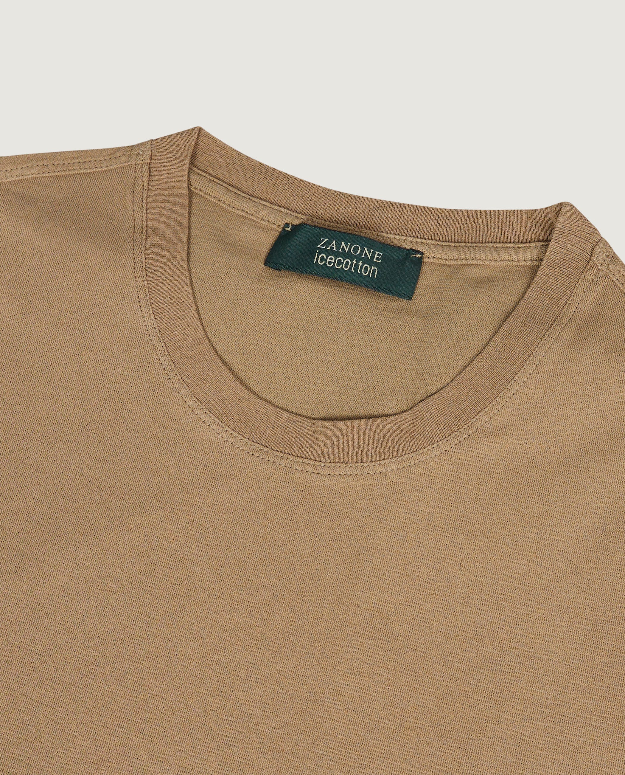 Ice Cotton T-Shirt - Lichtbruin