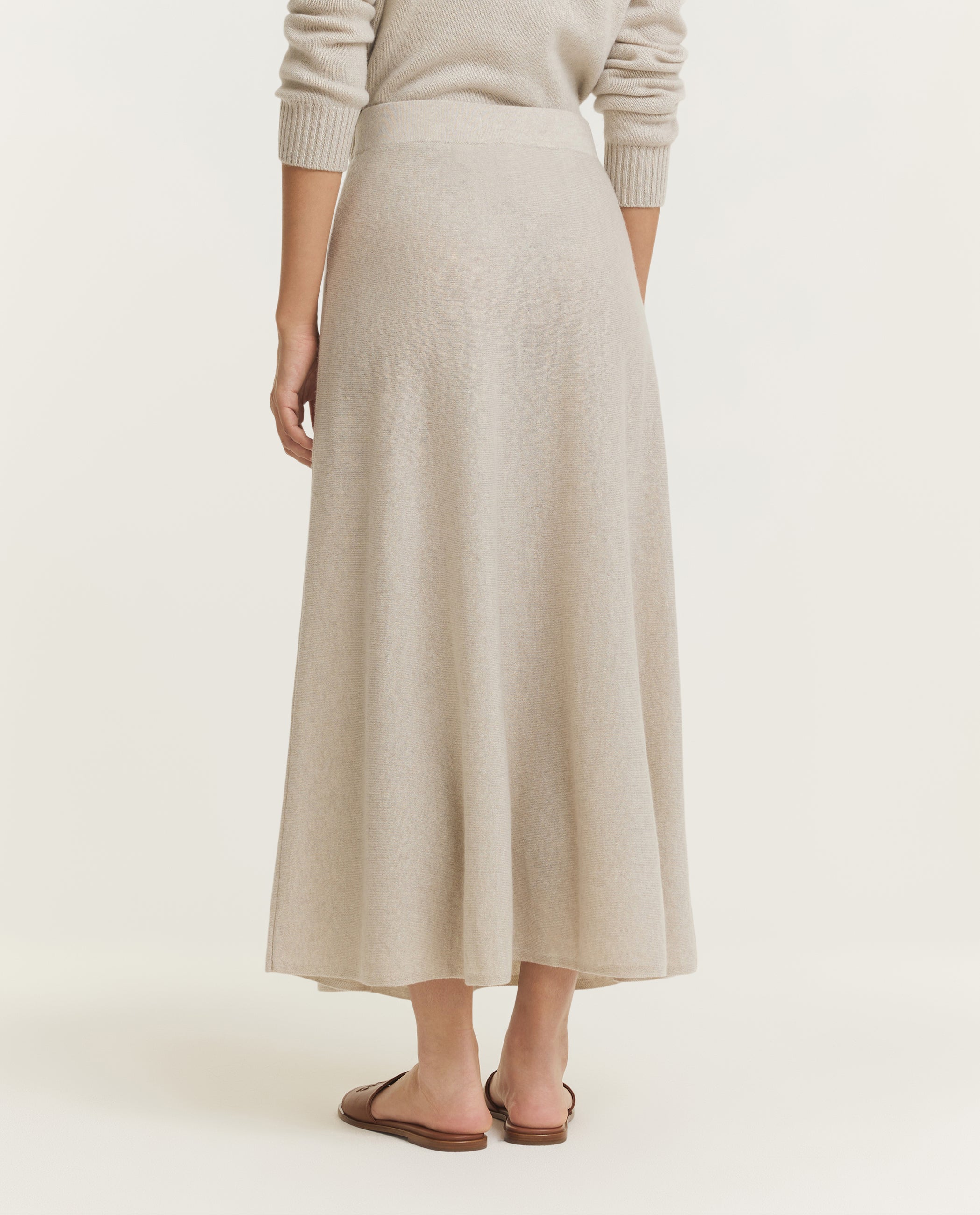Cashmere Torie Rok - Ecru