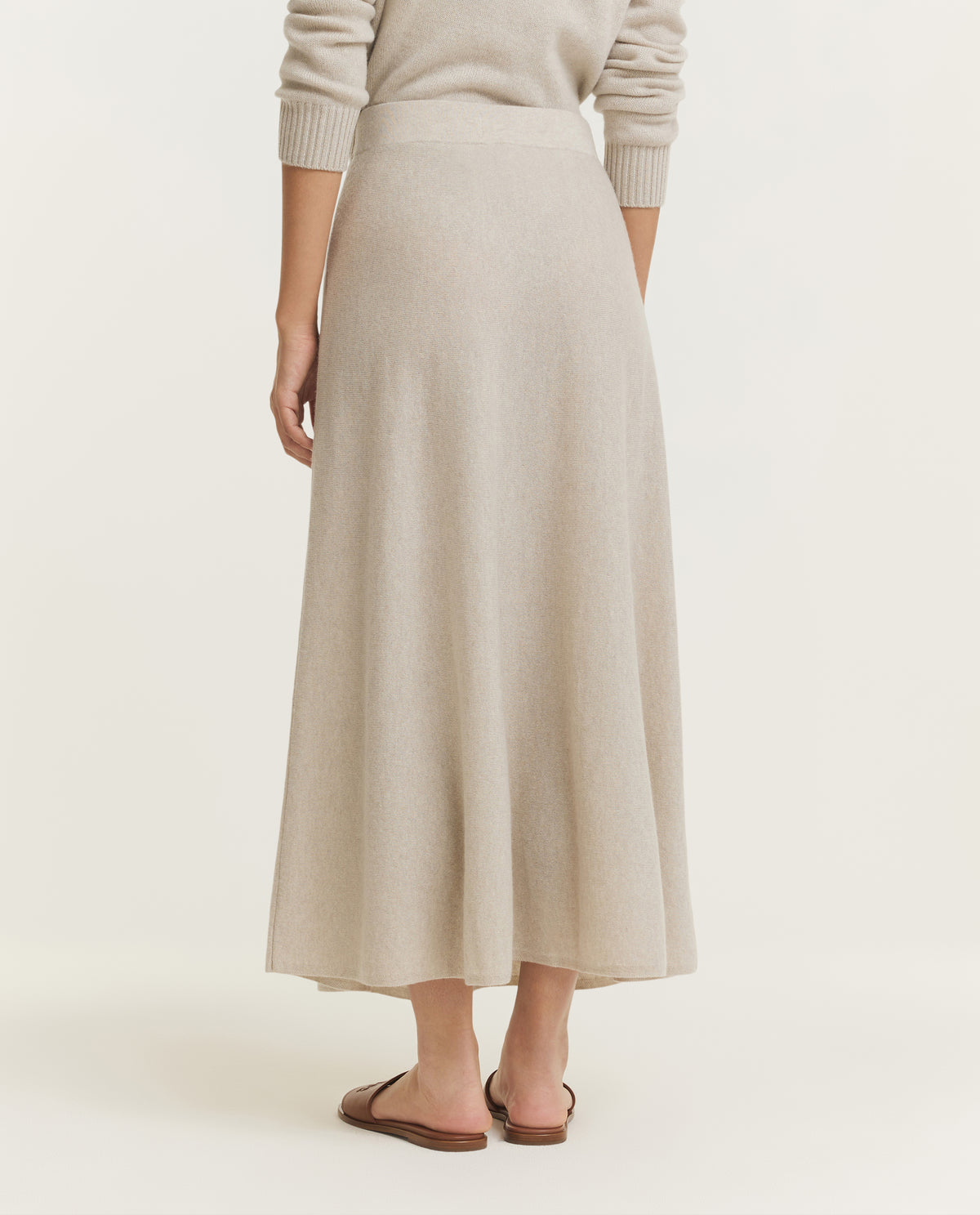 Cashmere Torie Rok - Ecru