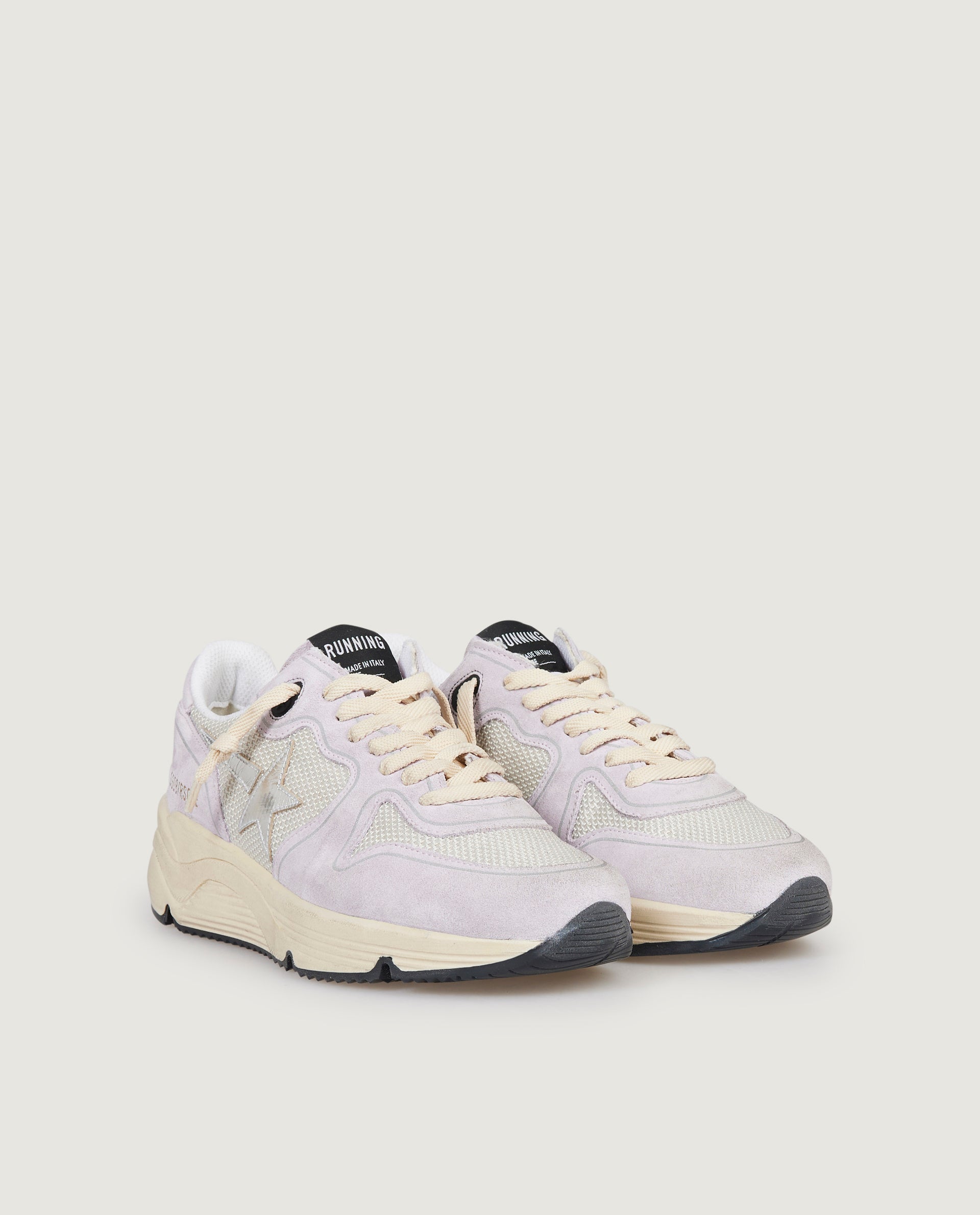 Running sole sneakers