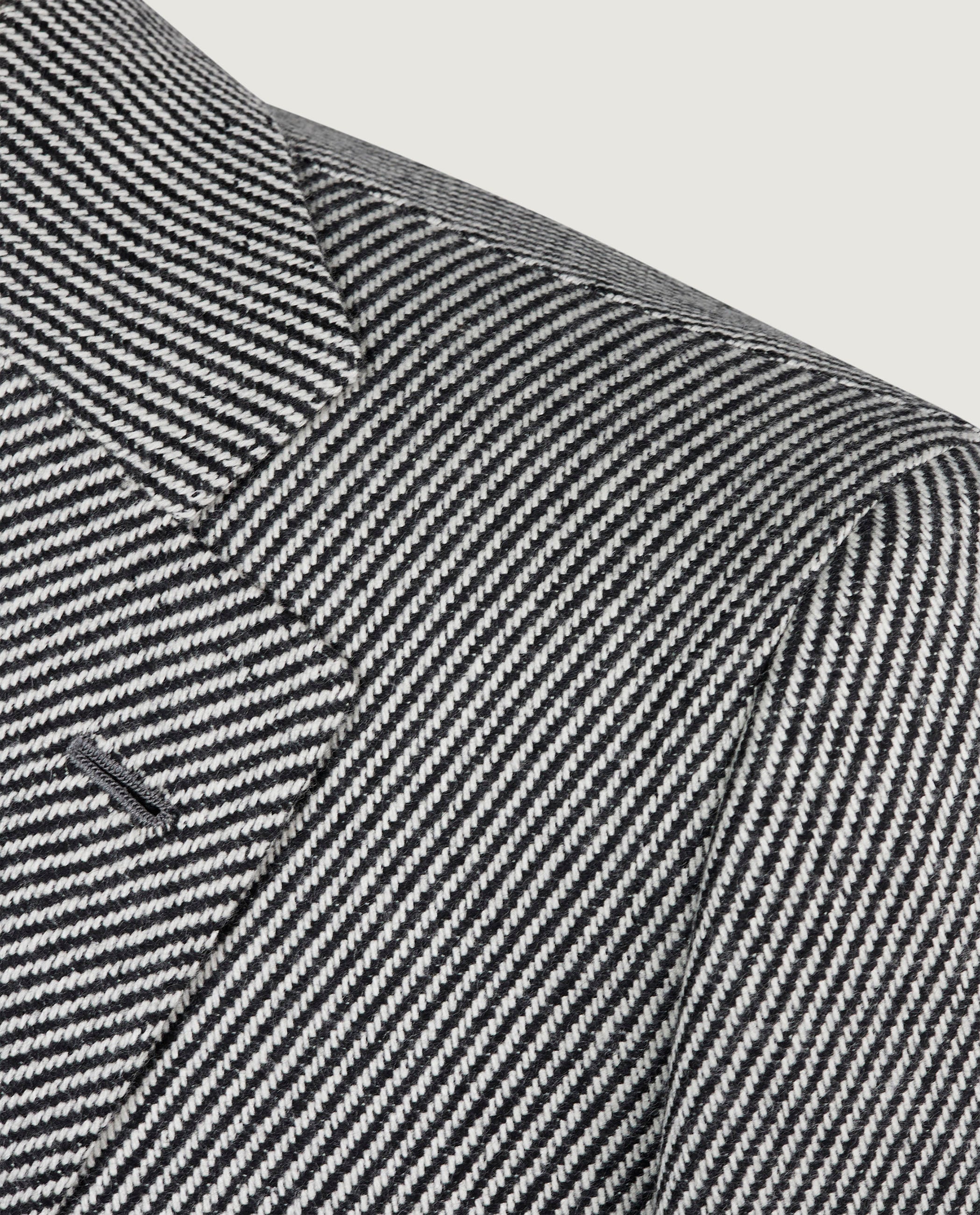 Twill Cashmere Jasje - Grijs