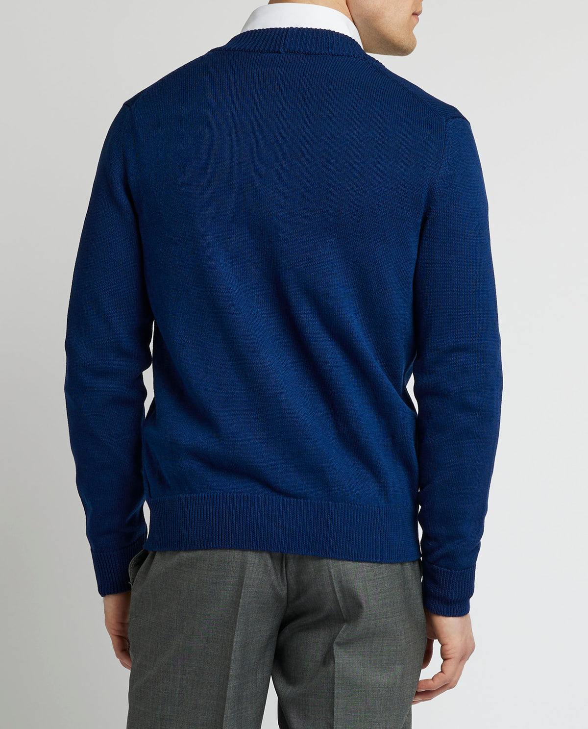 Katoenen Cardigan - Blauw