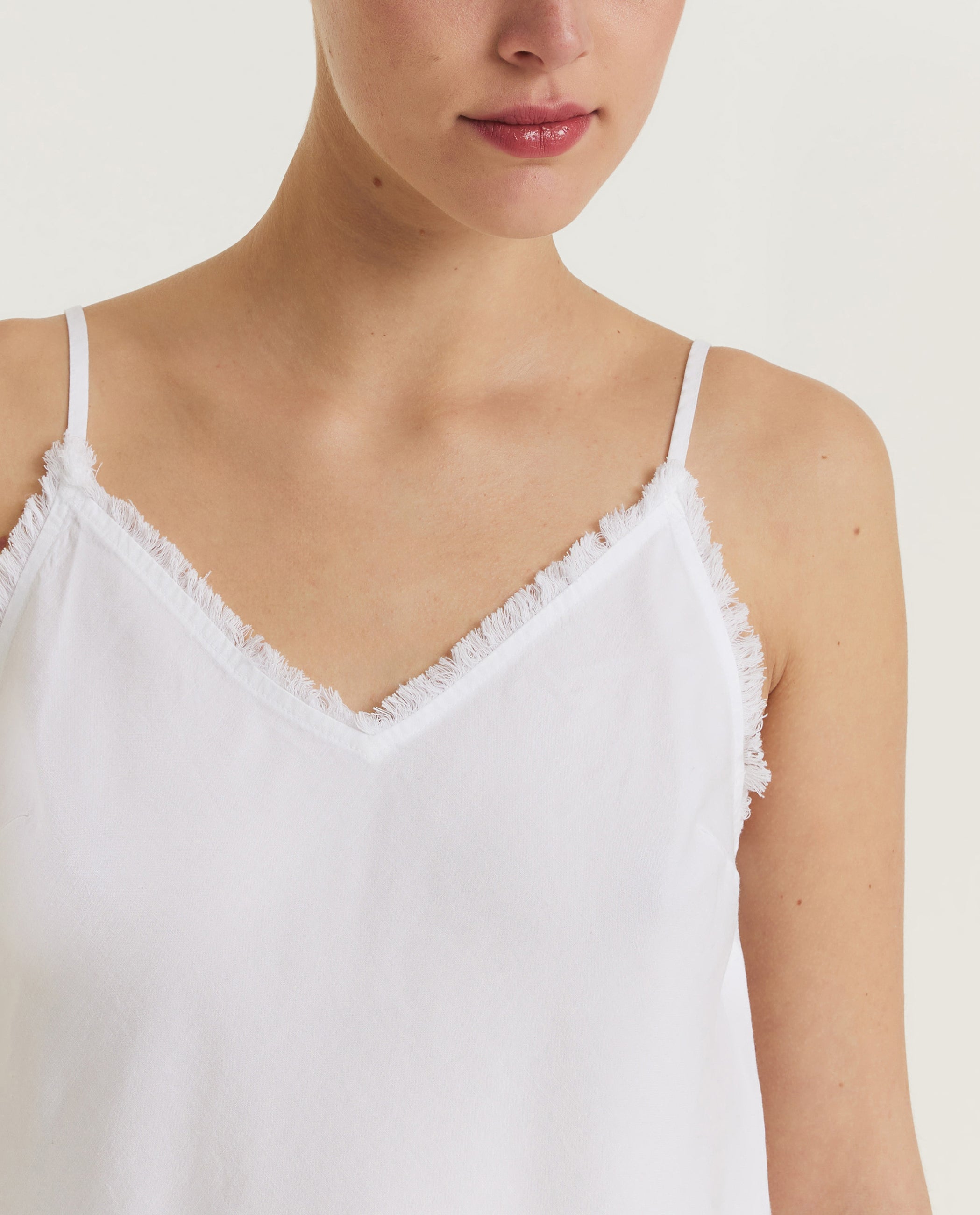 Tencel Cami Top - Wit