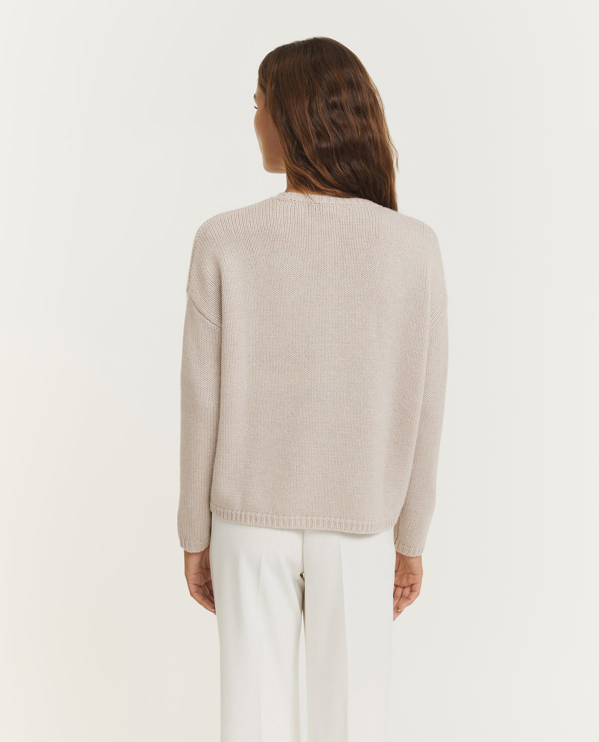Coarse Crew Neck Sweater