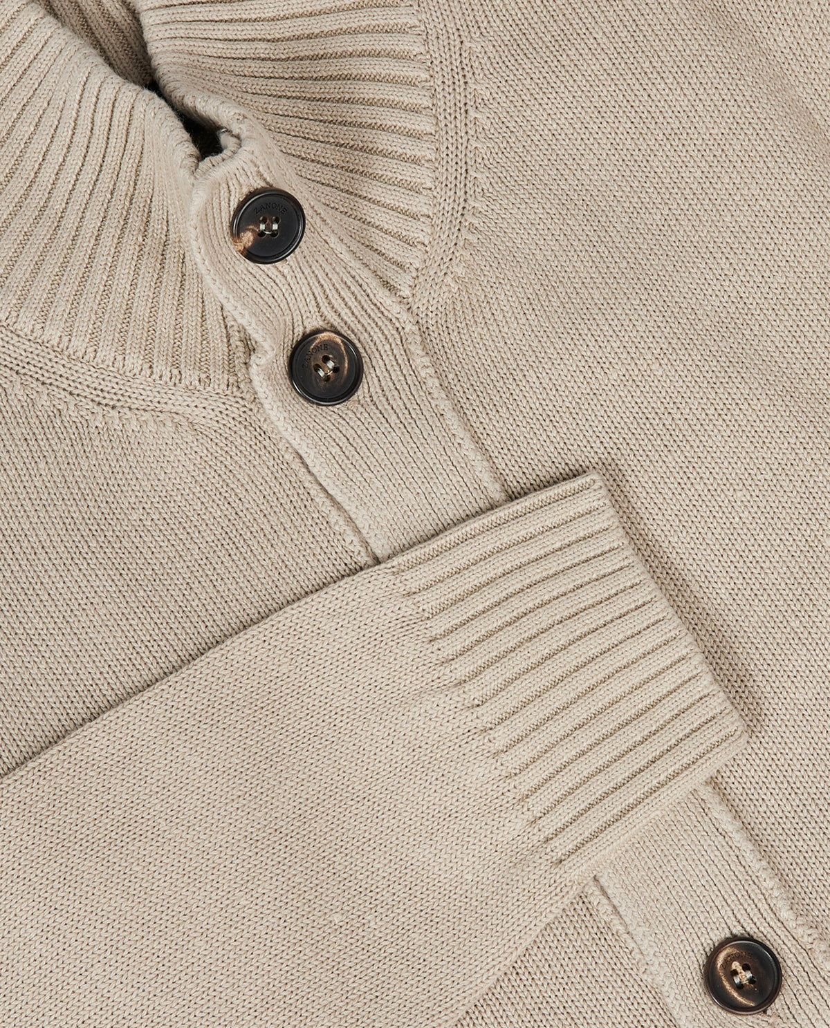 Linnen Katoen Chioto Vest - Lichtbruin