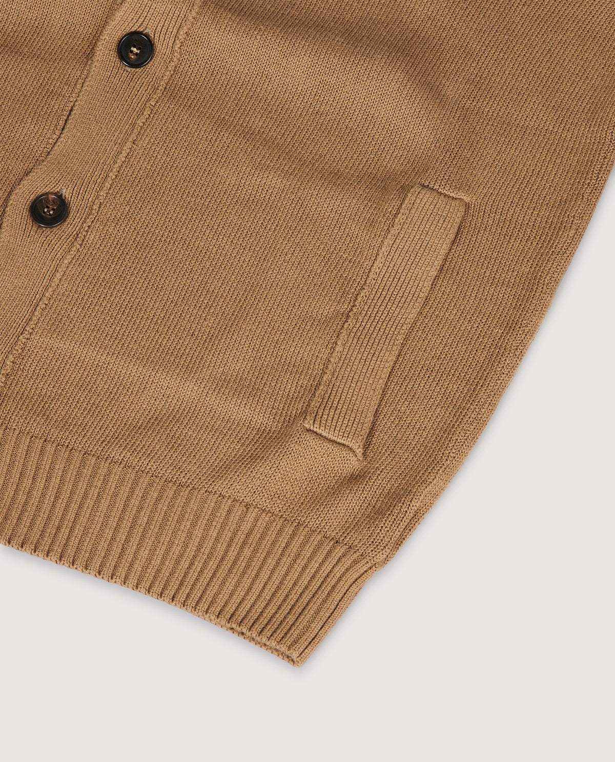 Linnen Katoen Chioto Vest - Lichtbruin