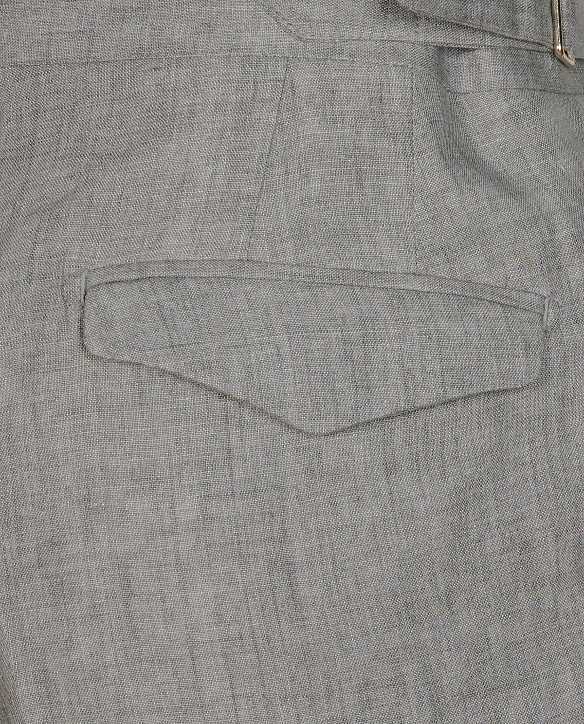 Linnen Korte Broek - Grijs