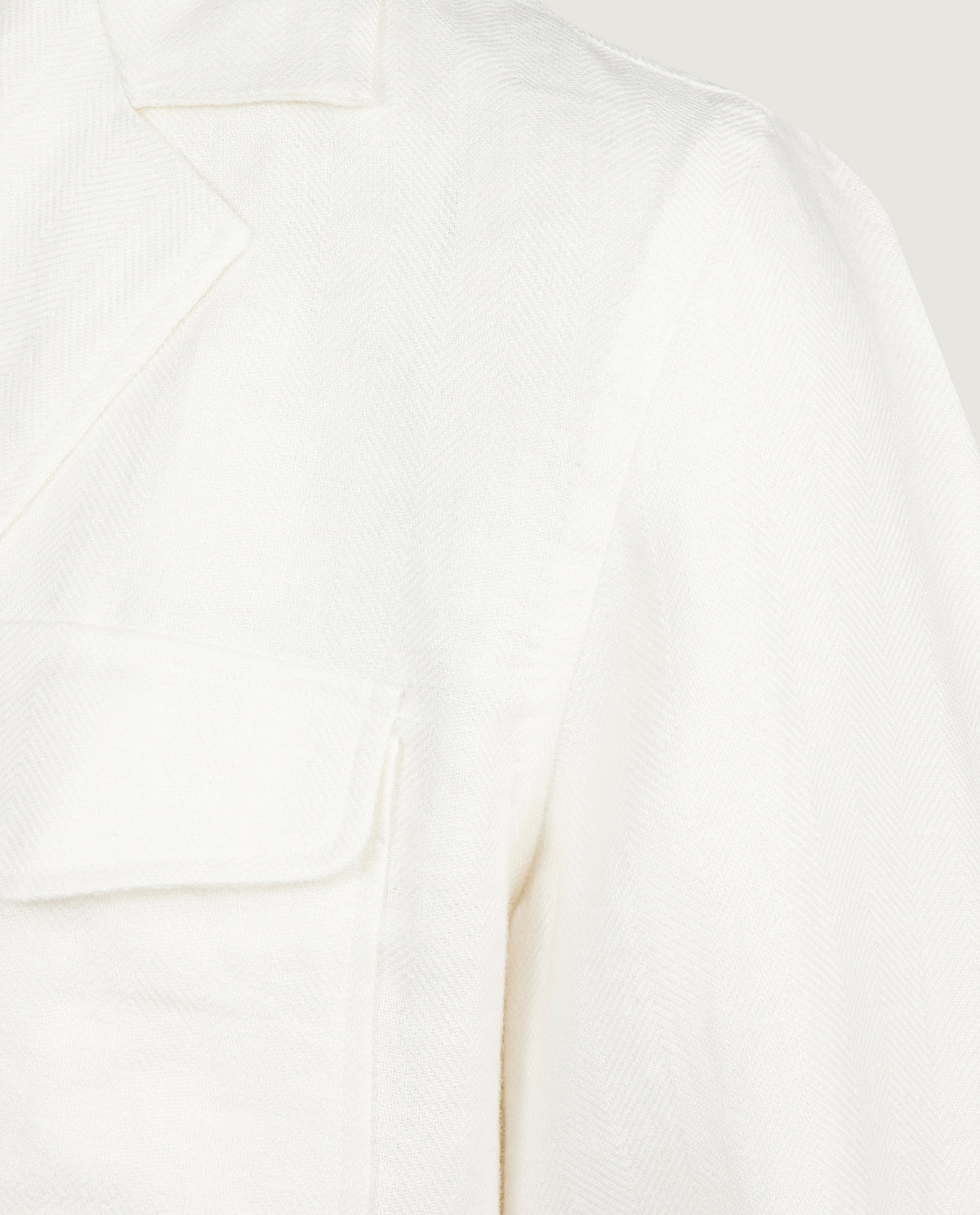 Linnen Traveller Jasje - Wit