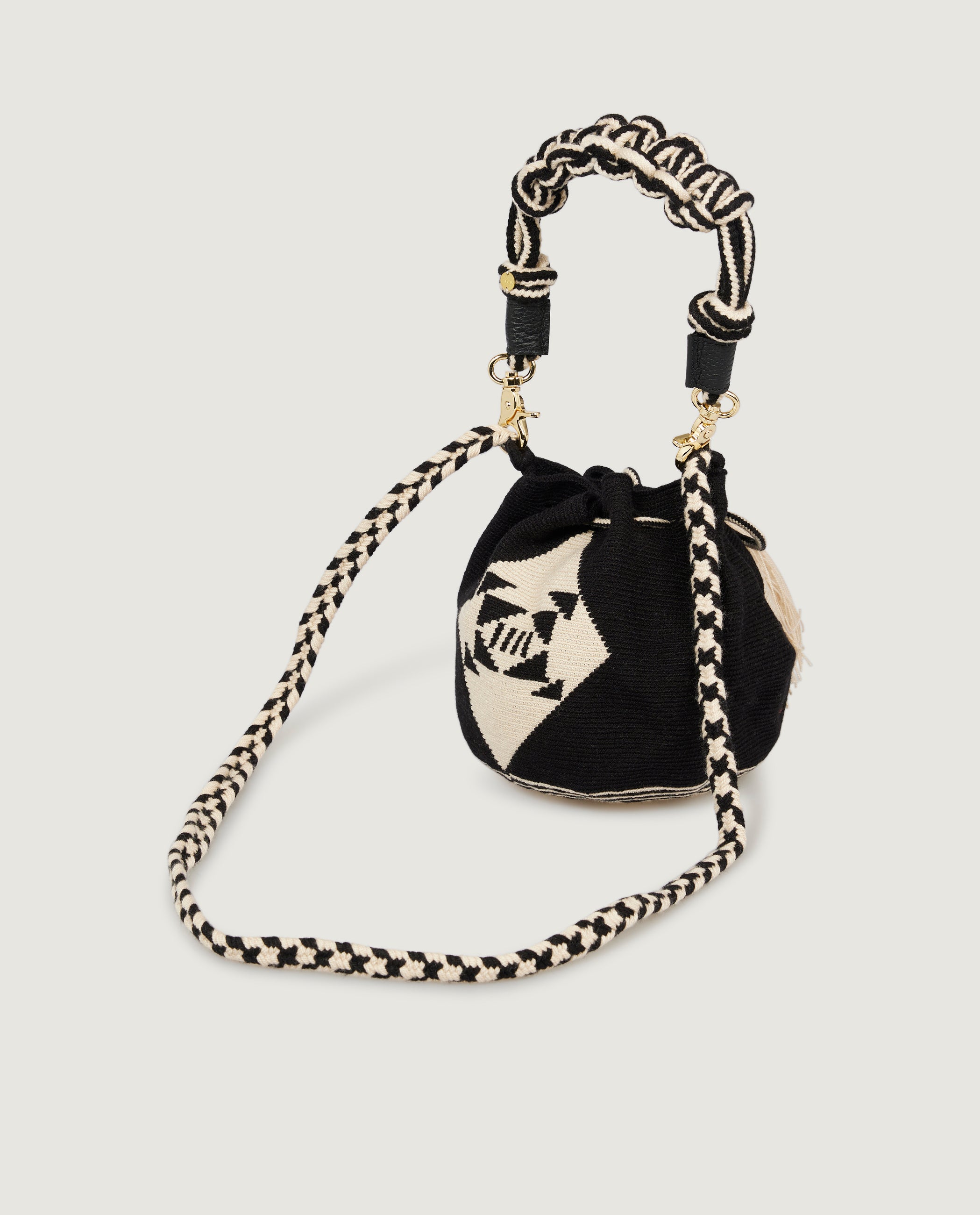 Crossbody Vulture Tas - Zwart