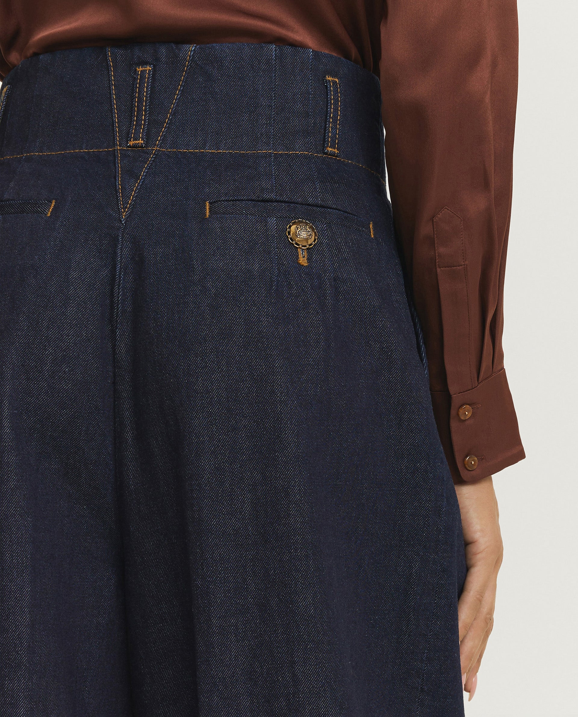 Hypnotic Denim Tailored Broek - Donkerblauw