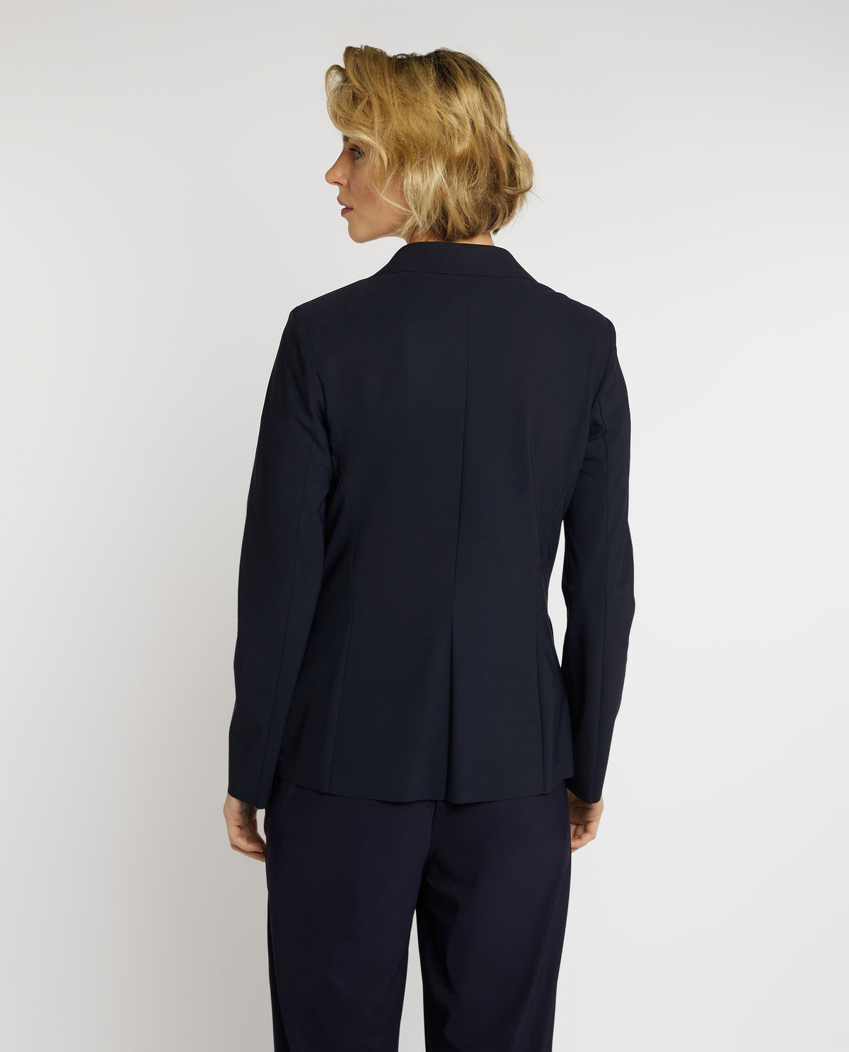 Getailleerde blazer - Blauw