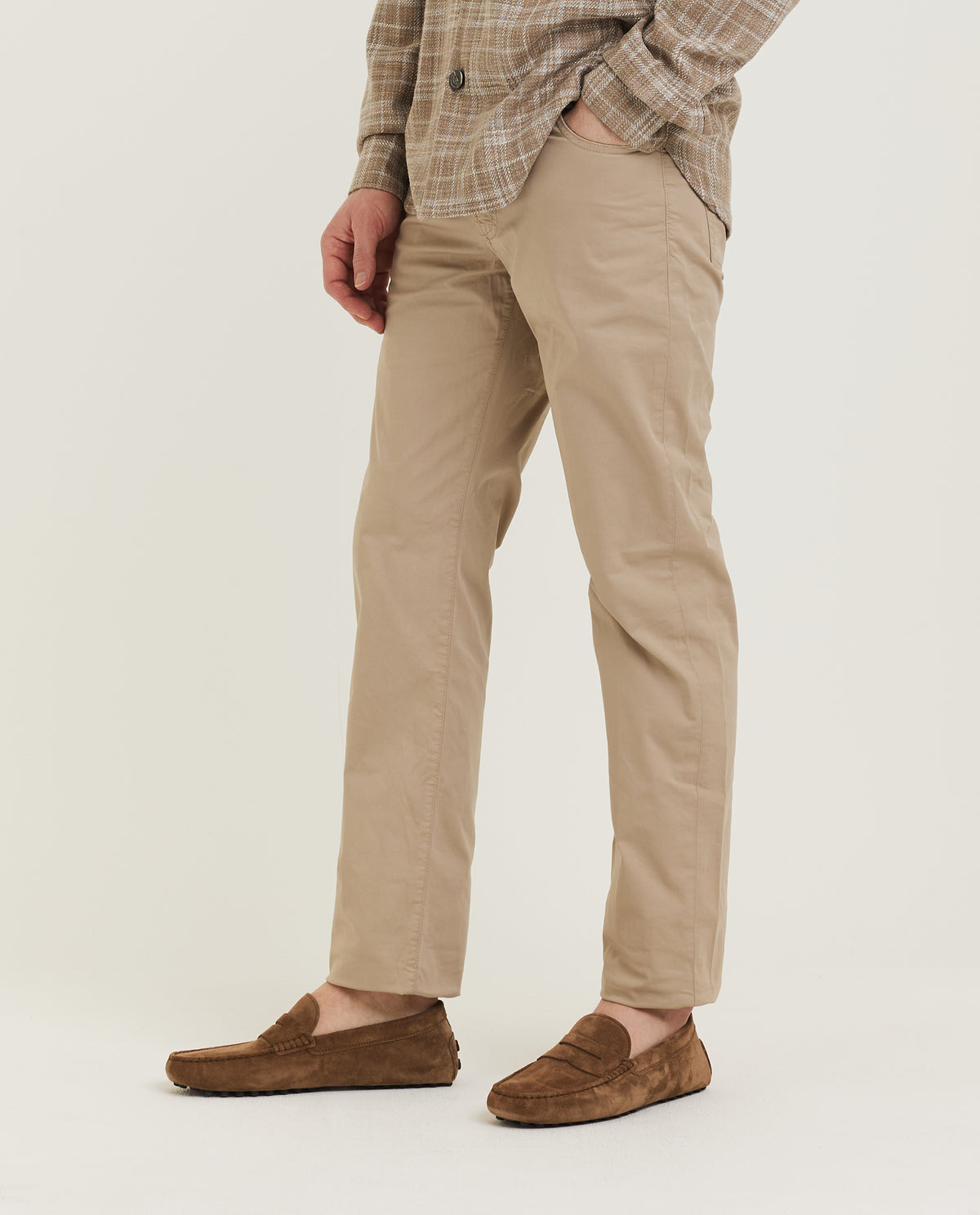 Luxe Jeans - Lichtbruin