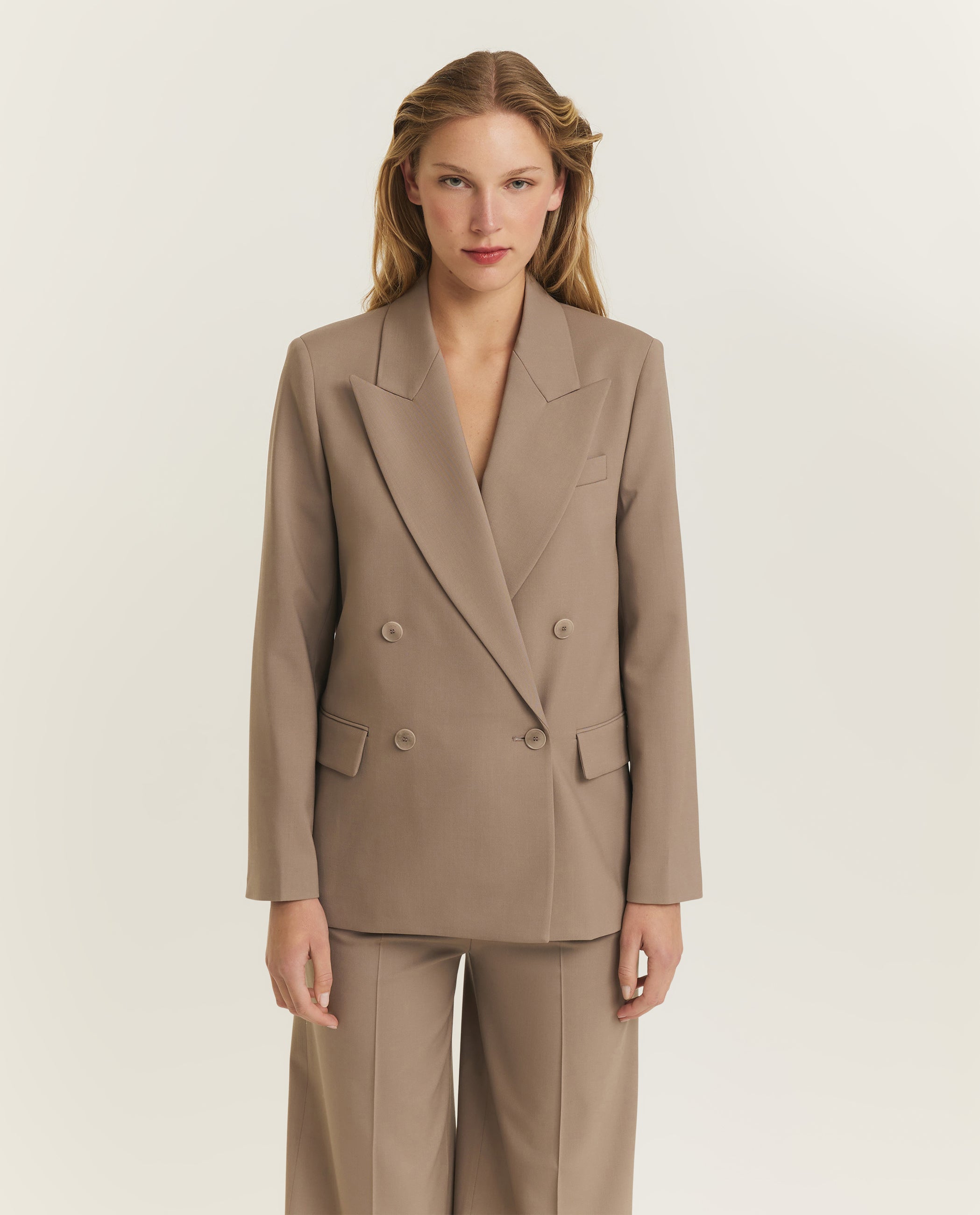 Jaden Silk and Cotton Blazer main image 0