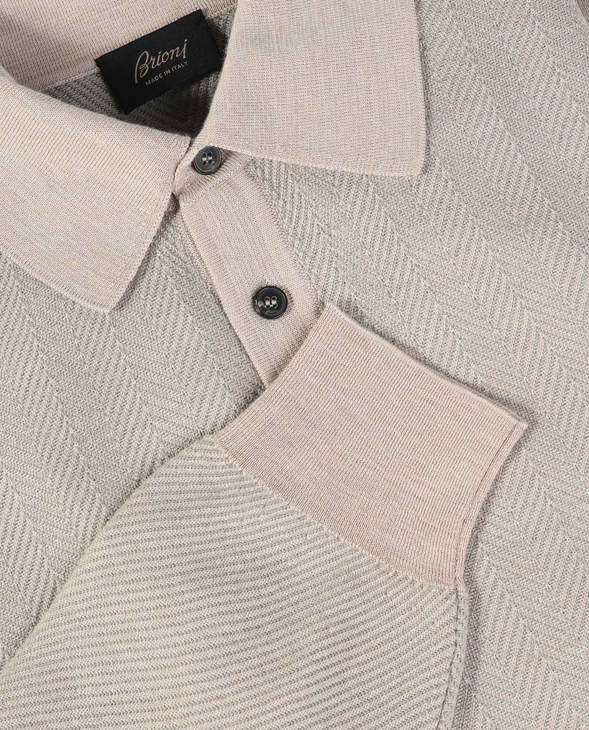 Herringbone Polo Shirt