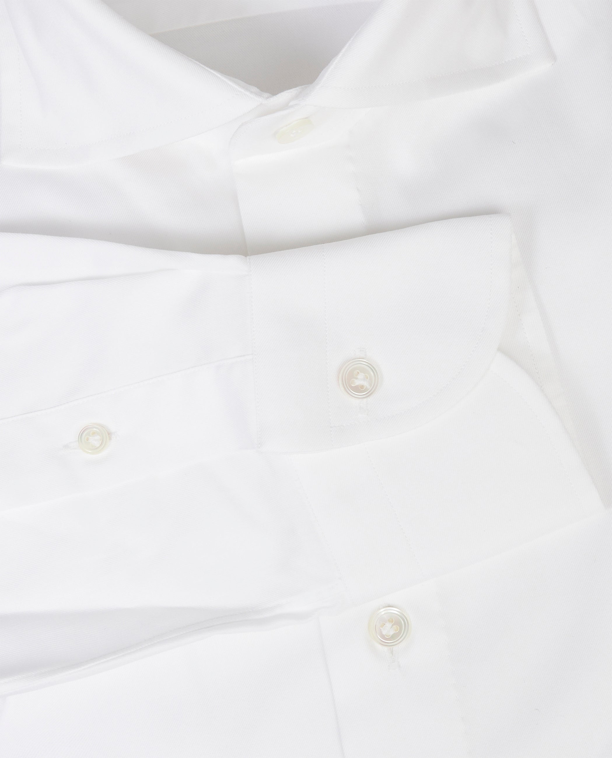 Wit Denim Shirt - Wit