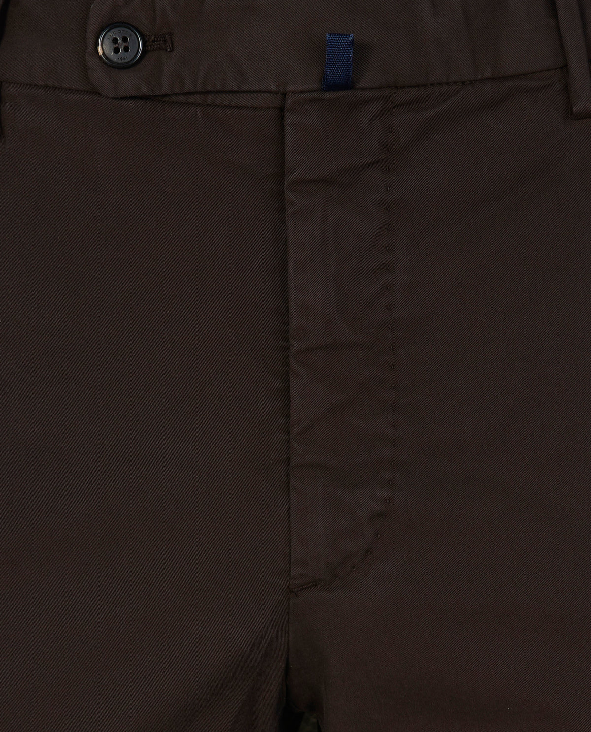 Katoenen Chino - Bruin