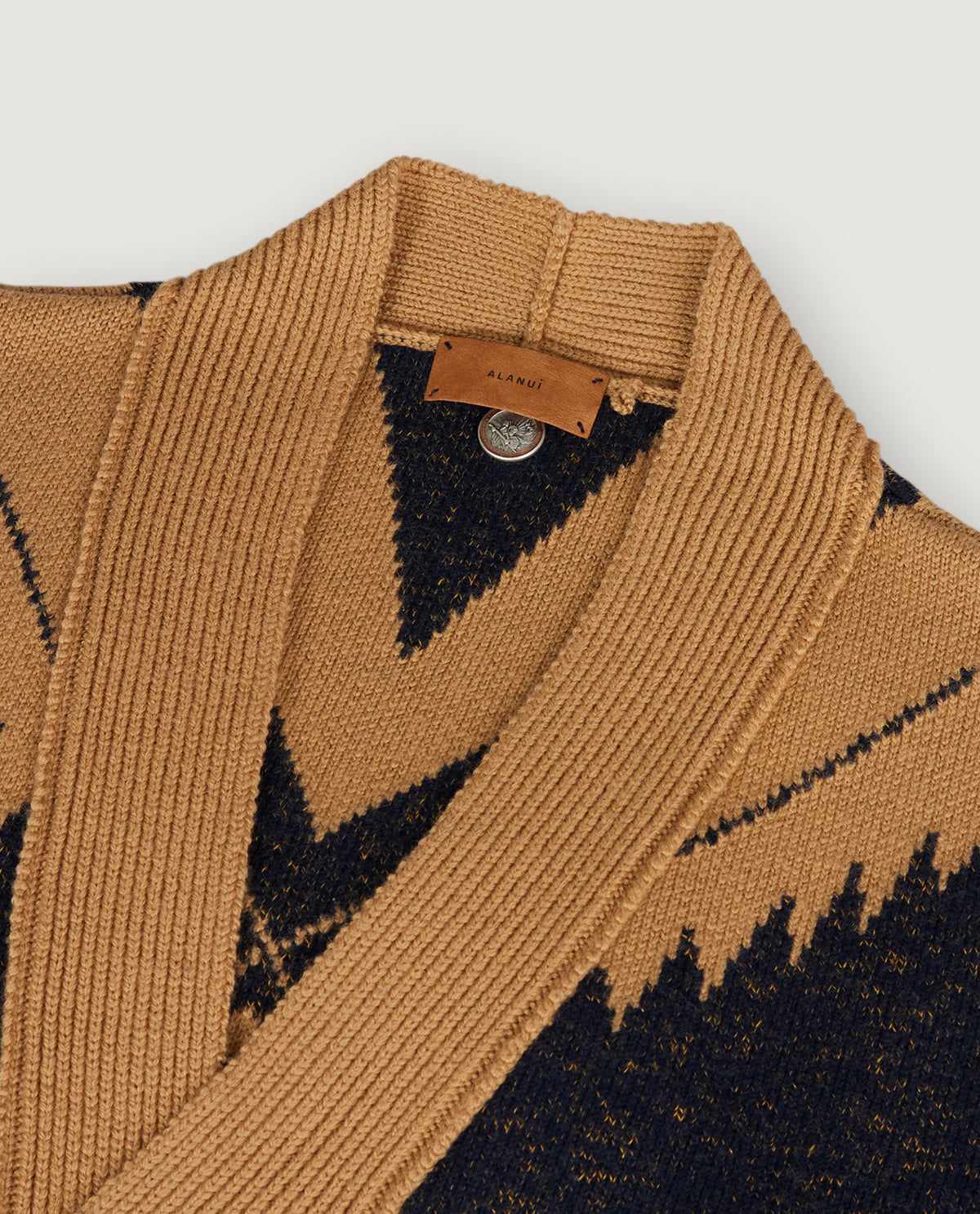 Wollen Cardigan - Bruin