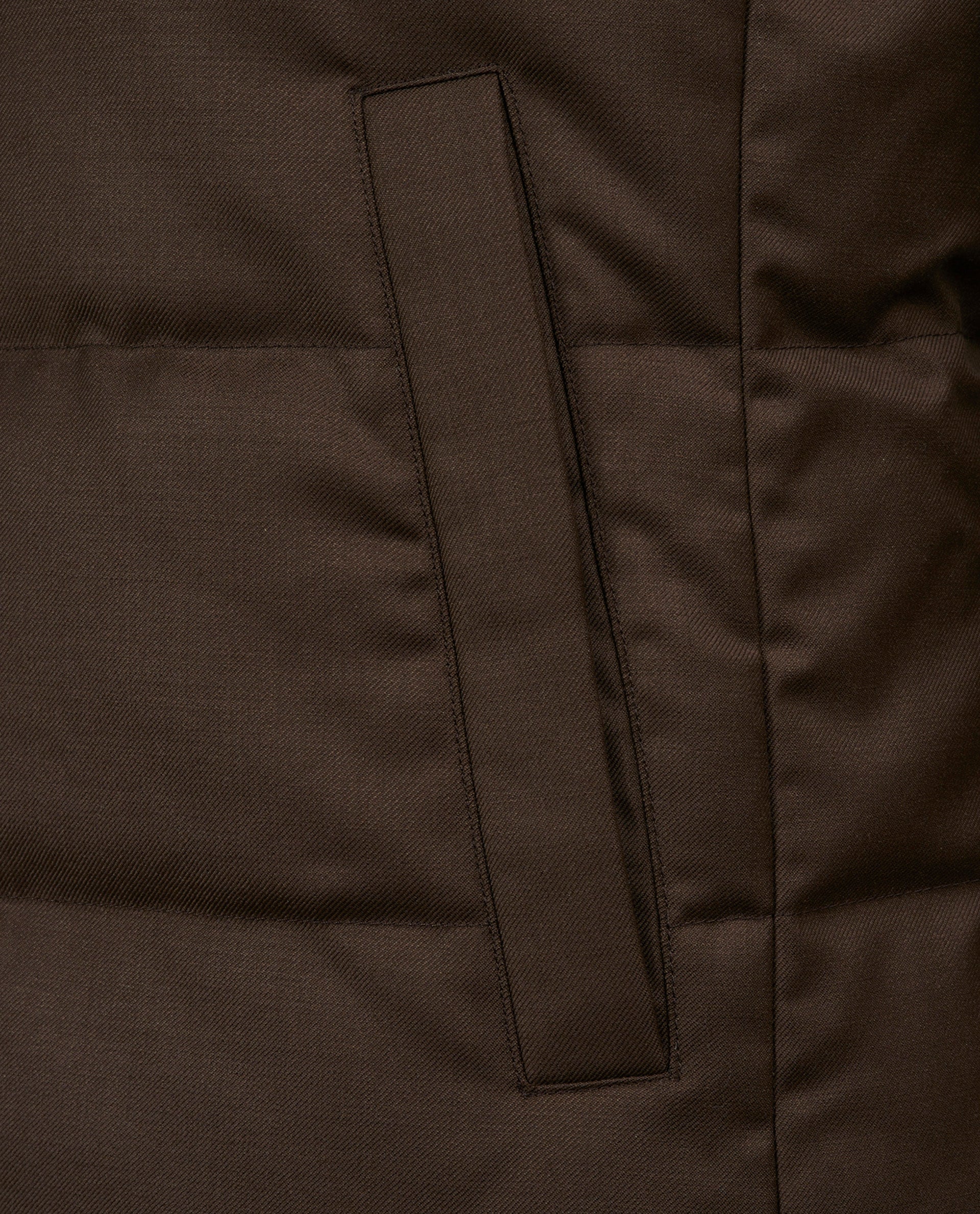 Gewatteerde Bodywarmer - Bruin