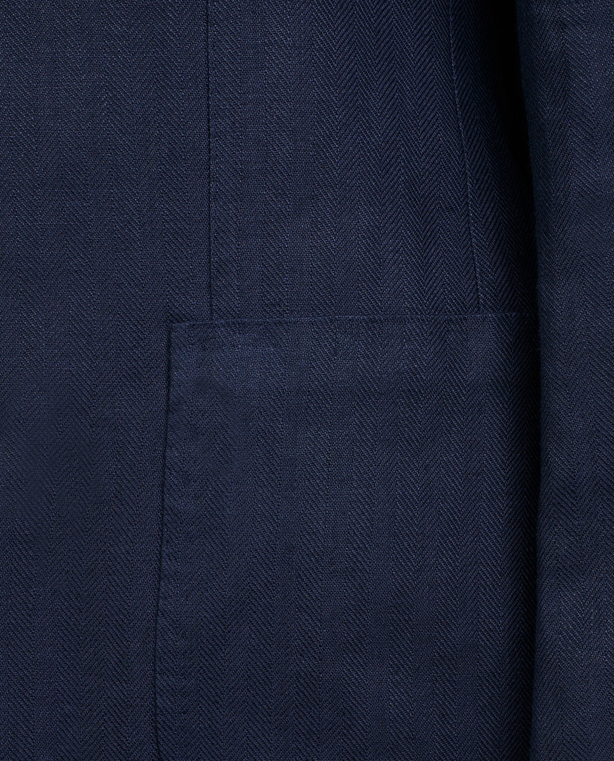 Linen Herringbone Jacket