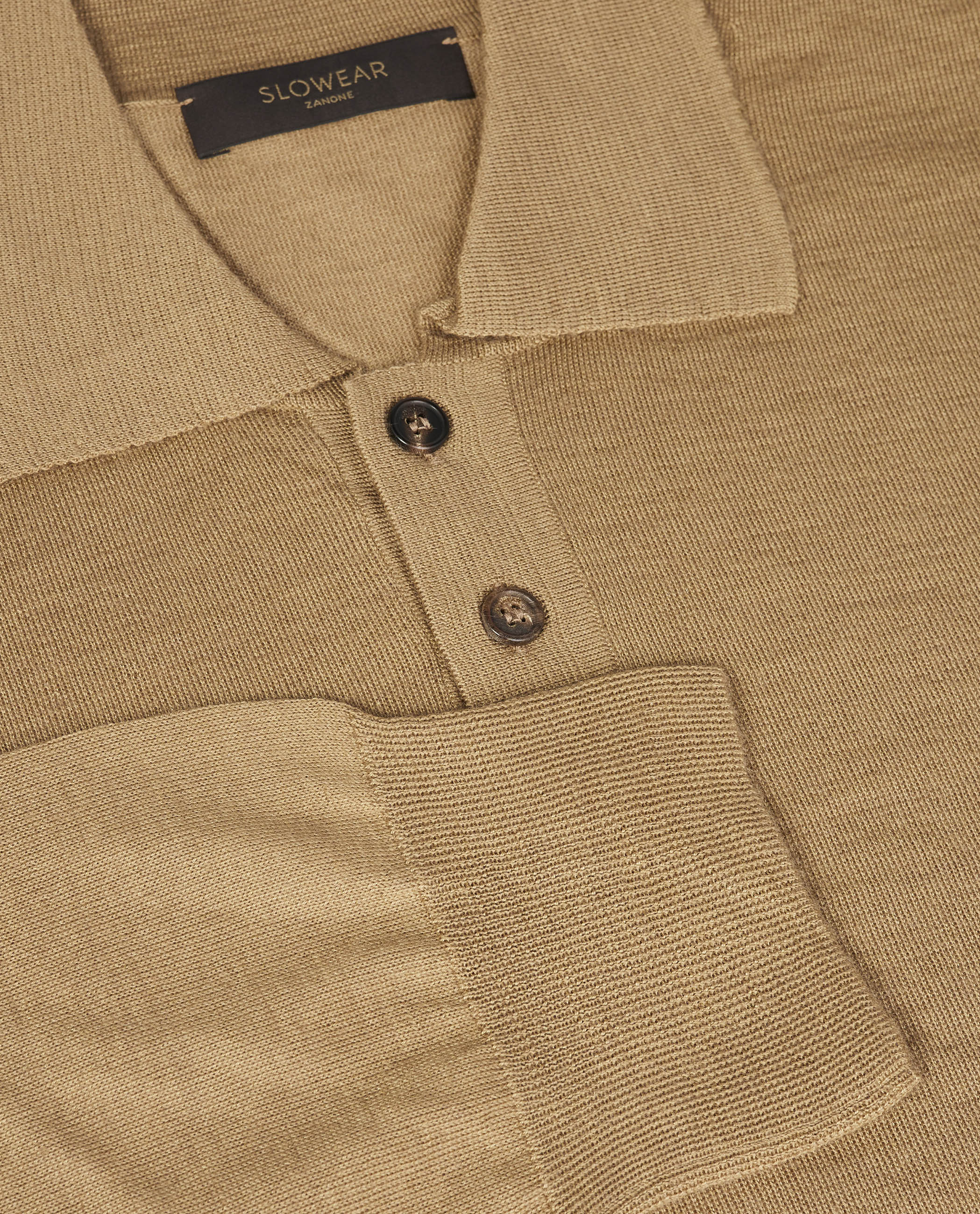Cashmere Silk Polo Shirt