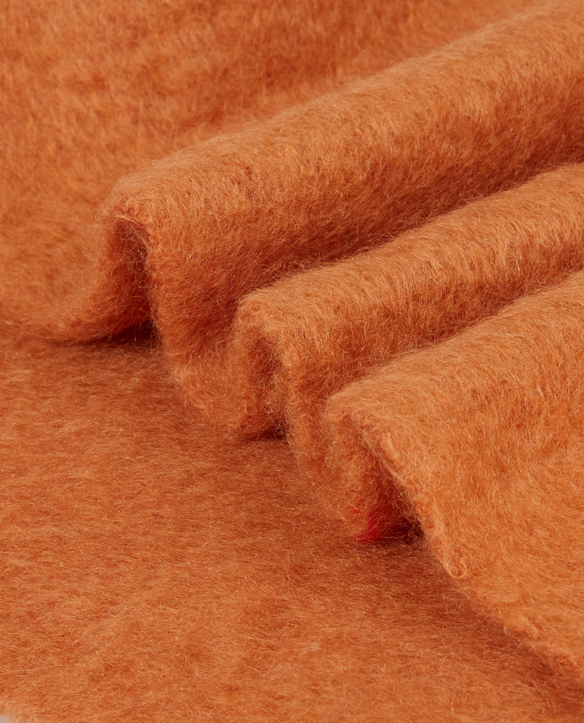 Mohair mix shawl - Oranje