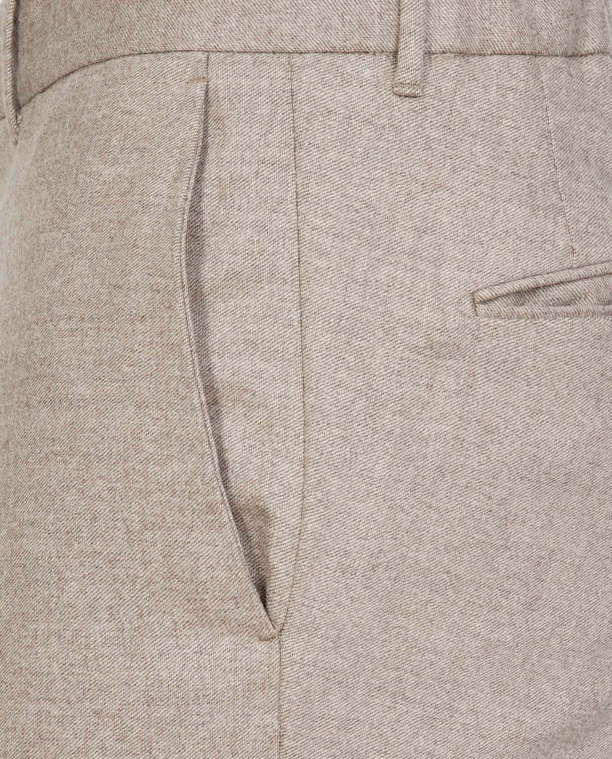 Wollen broek - Lichtbruin