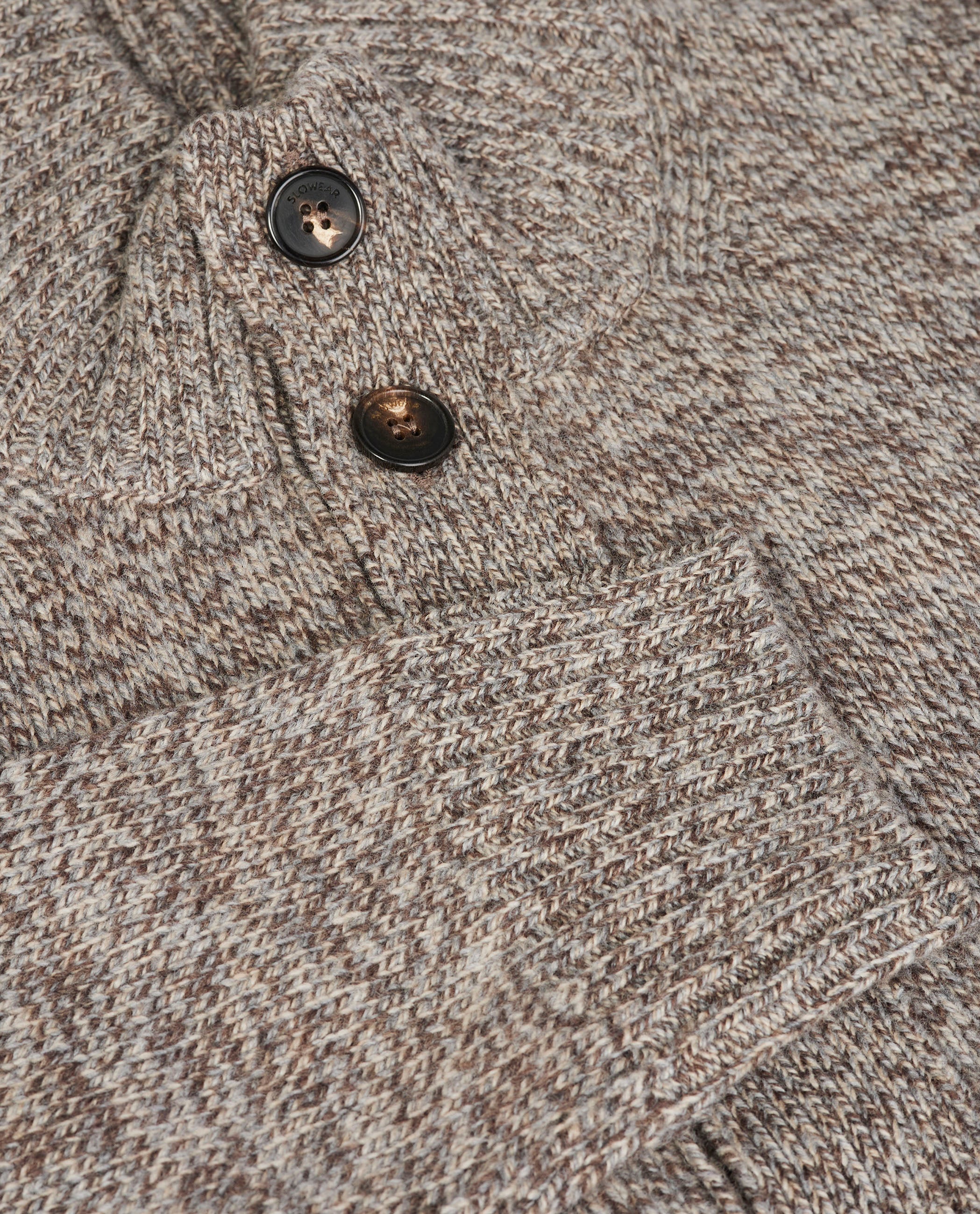 Wollen Chioto Vest - Bruin