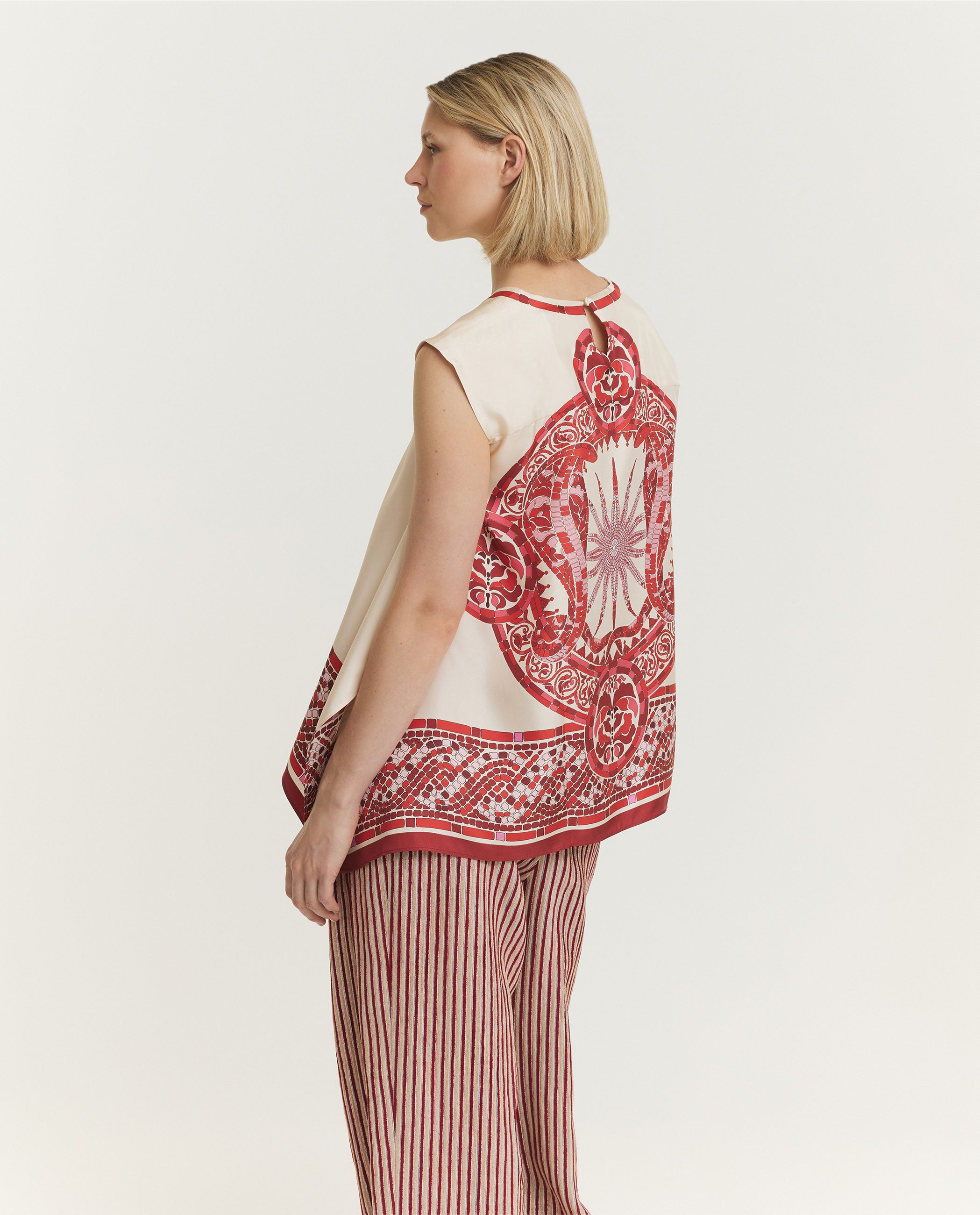 San Carlo Top - Ecru