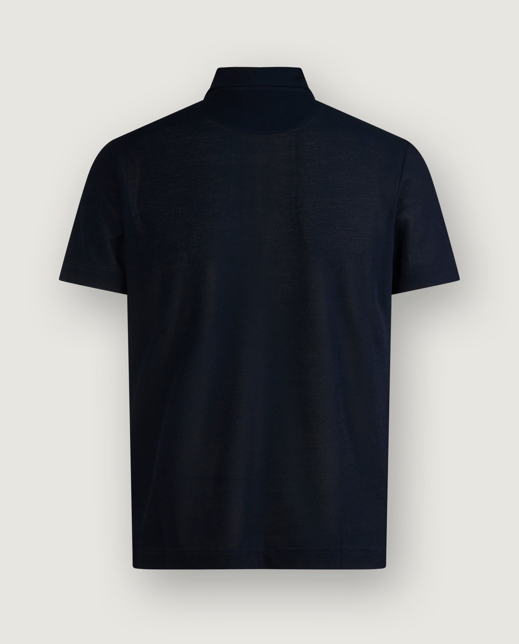 Ice Cotton Pique Polo - Donkerblauw