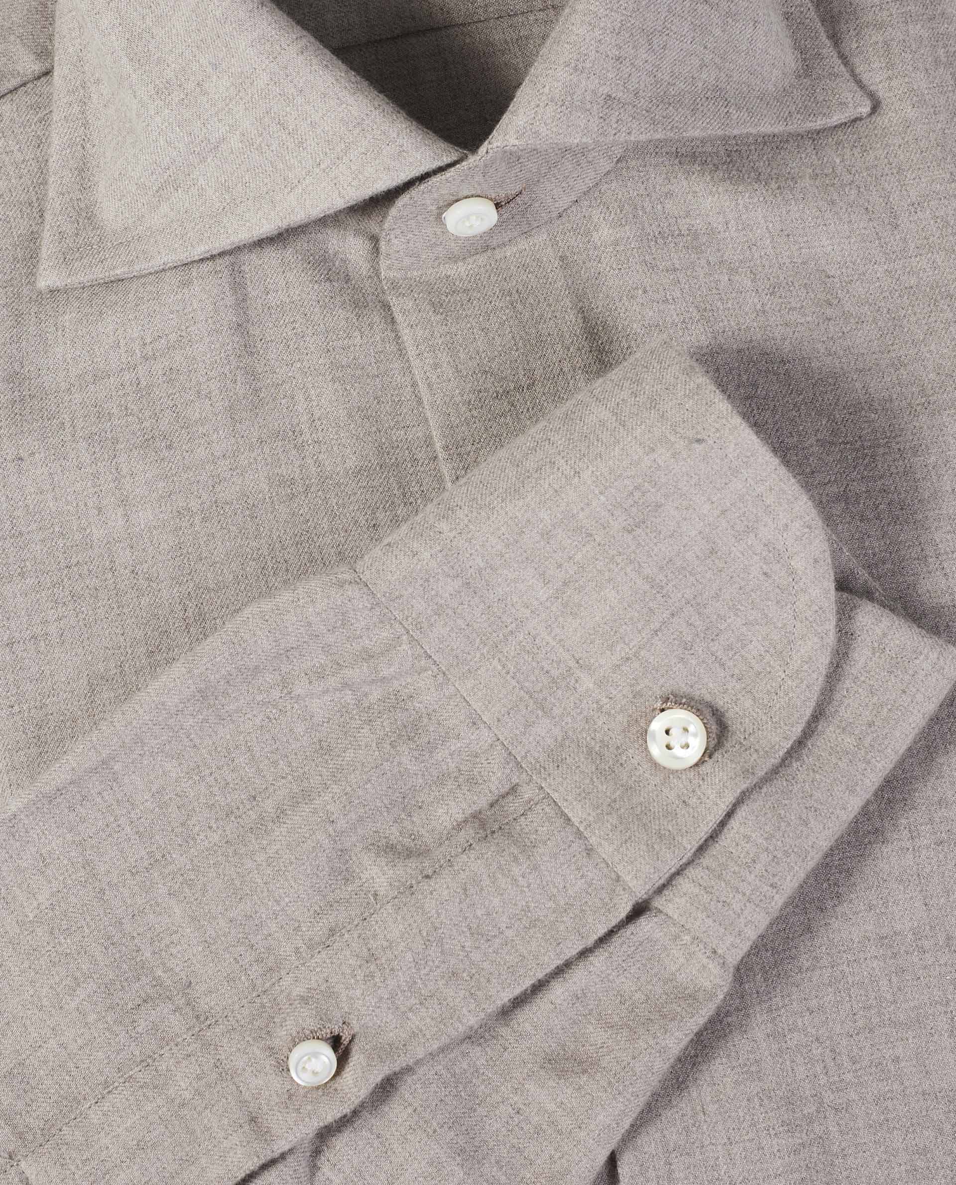 Brushed twill shirt