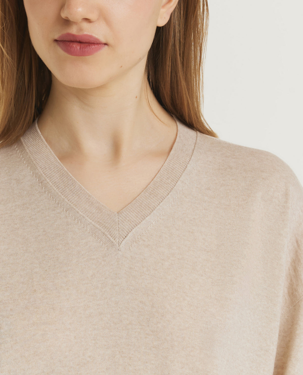 V-Neck Long Sleeve Sweater