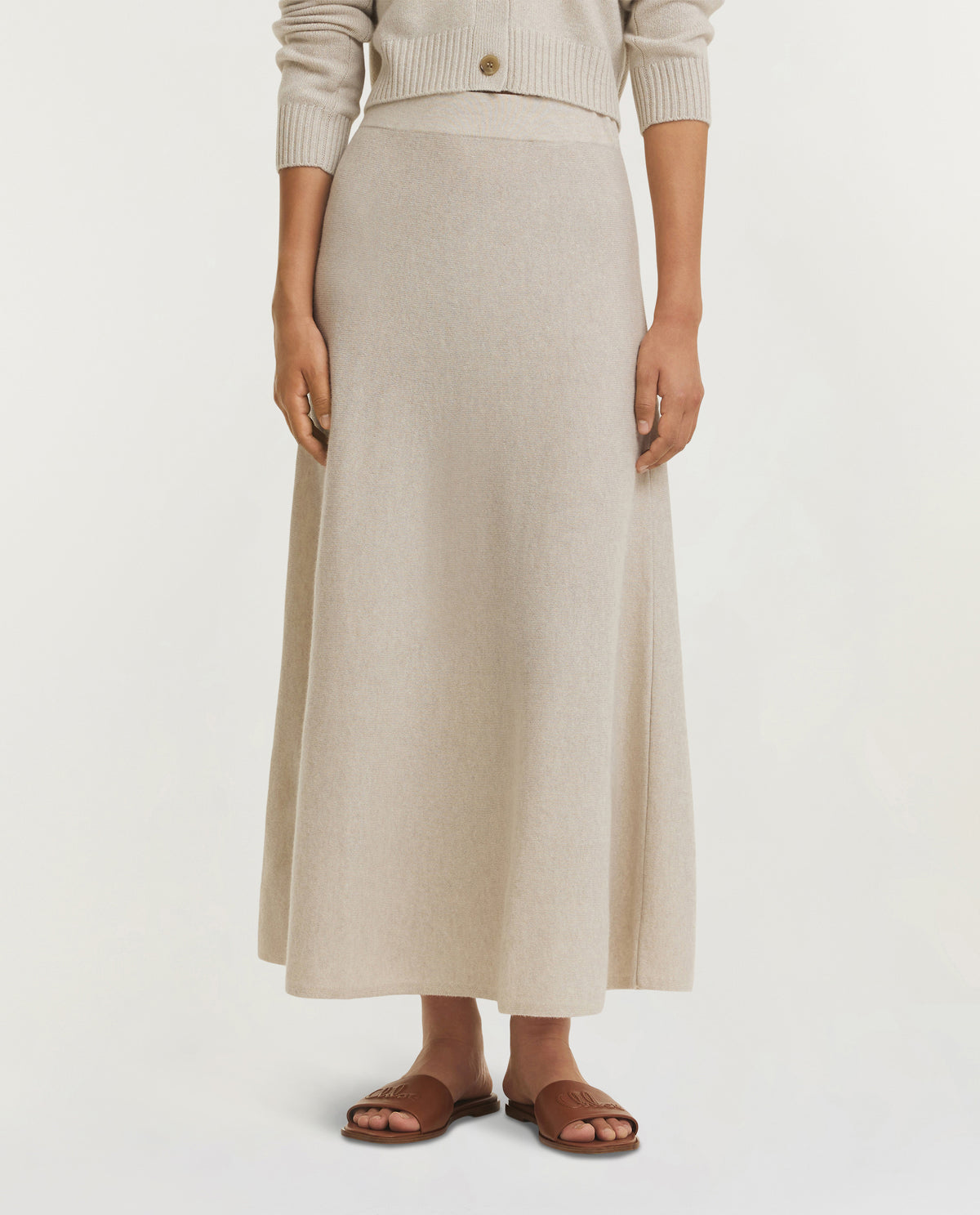 Cashmere Torie Rok - Ecru