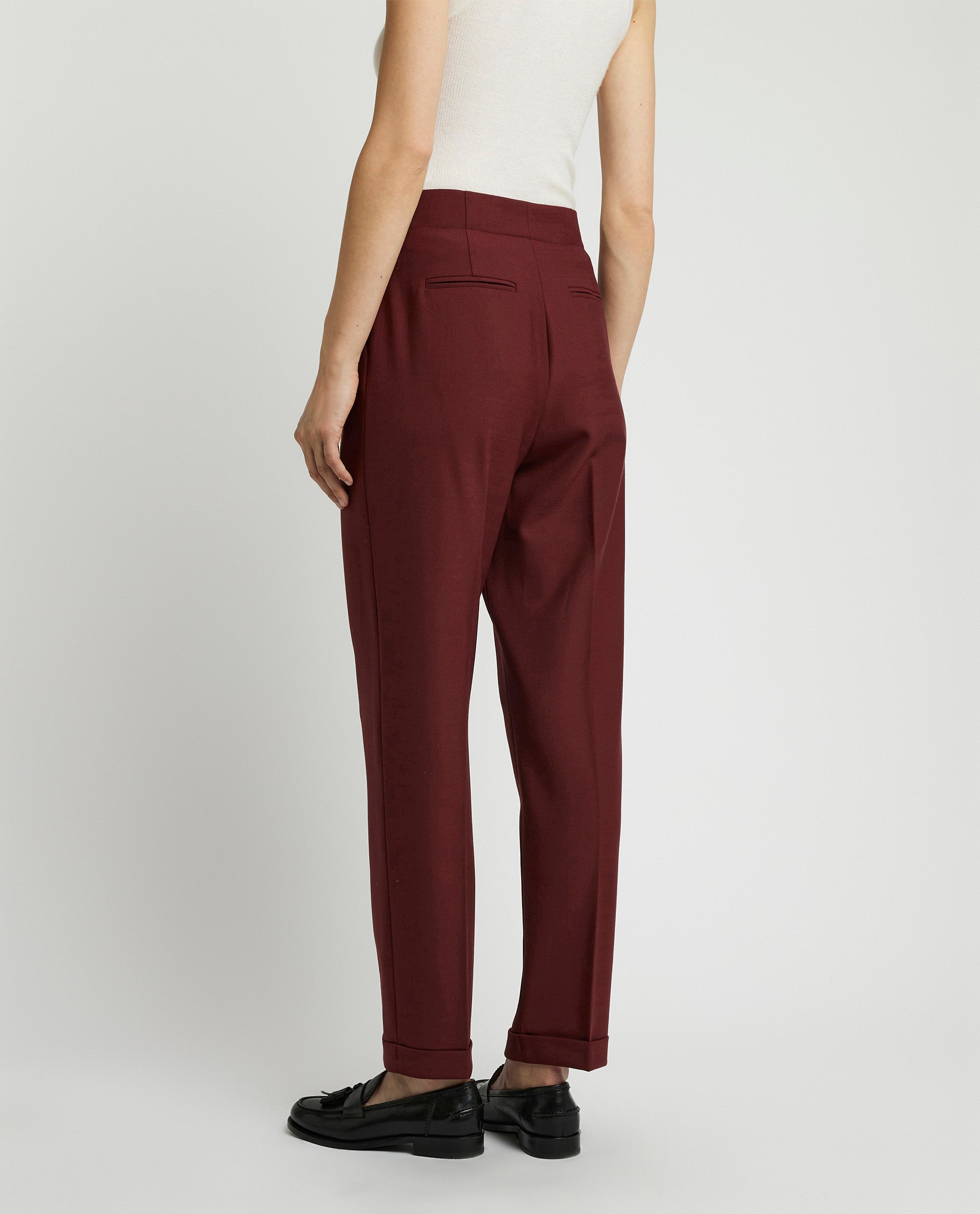 Rechte broek - Paars