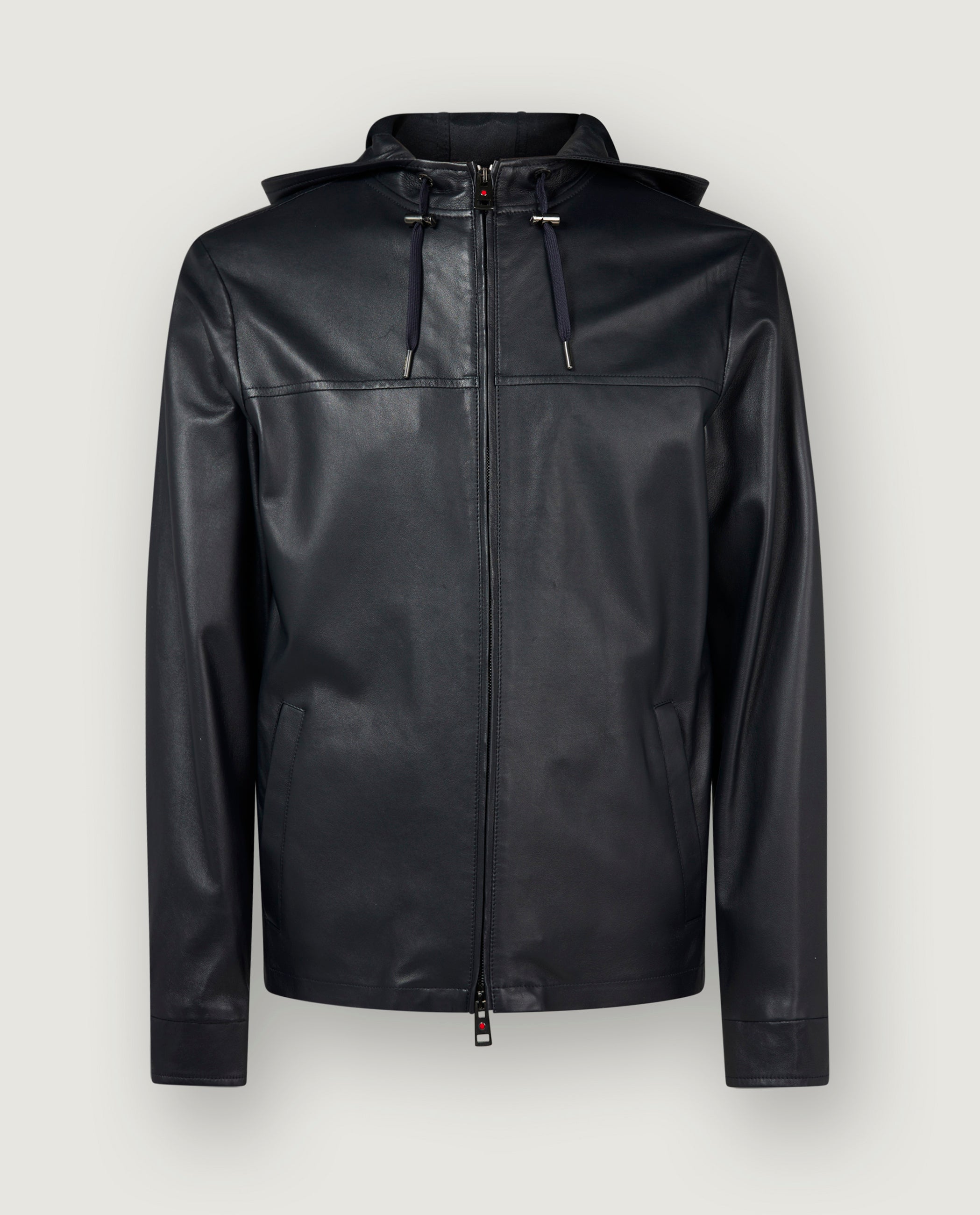 Leren Hood Jas – Pauw