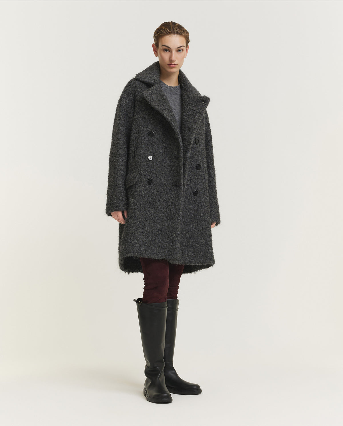Bouclé Overcoat
